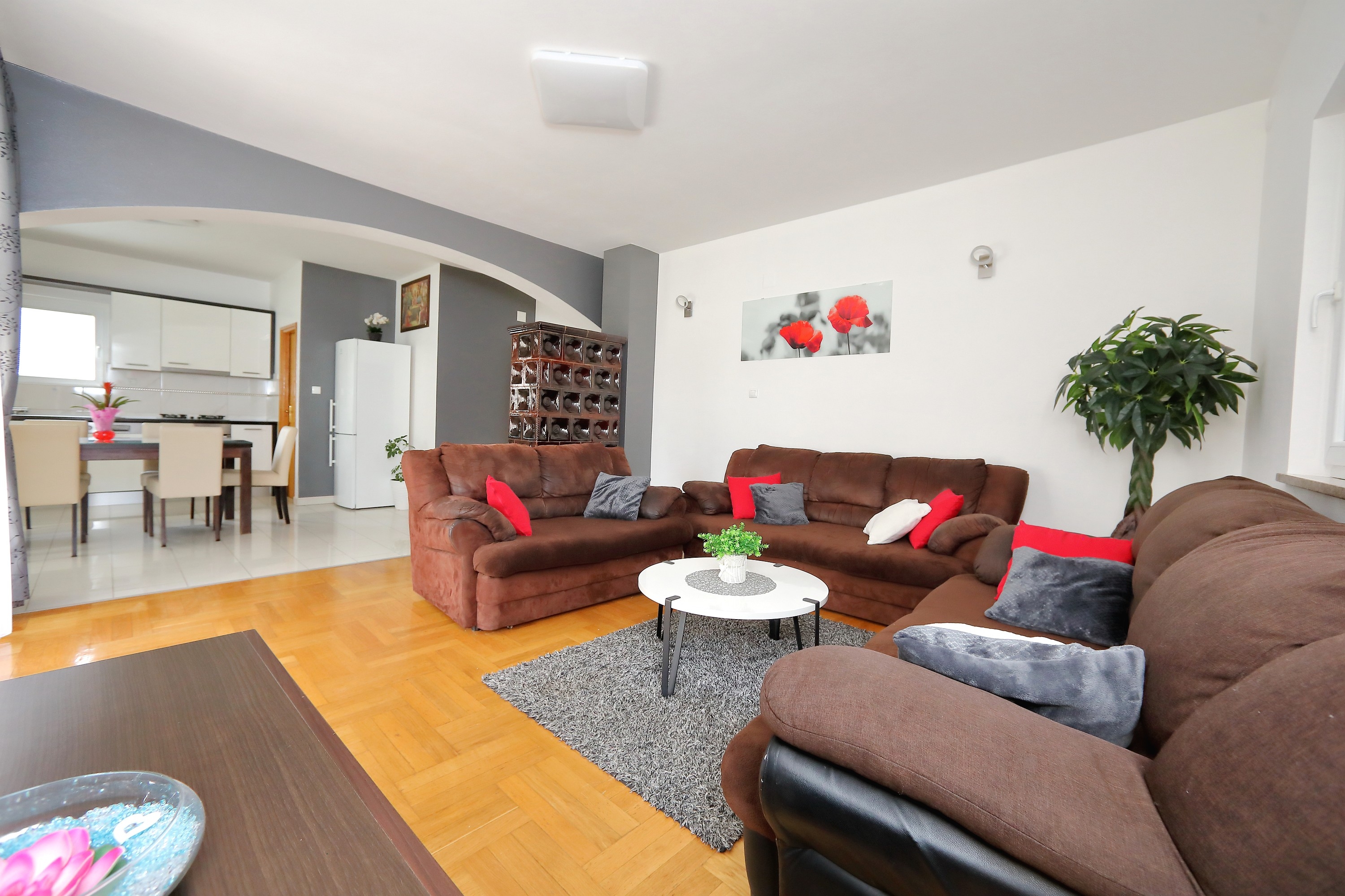 Three bedroom apartment with terrace Bibinje, Zadar  A-a
