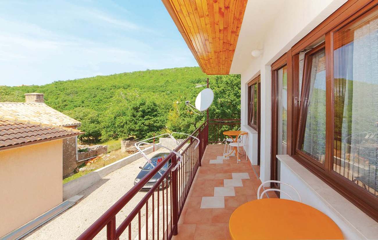 Two bedroom apartment with balcony and sea view Povile, Novi Vinodolski  A-a