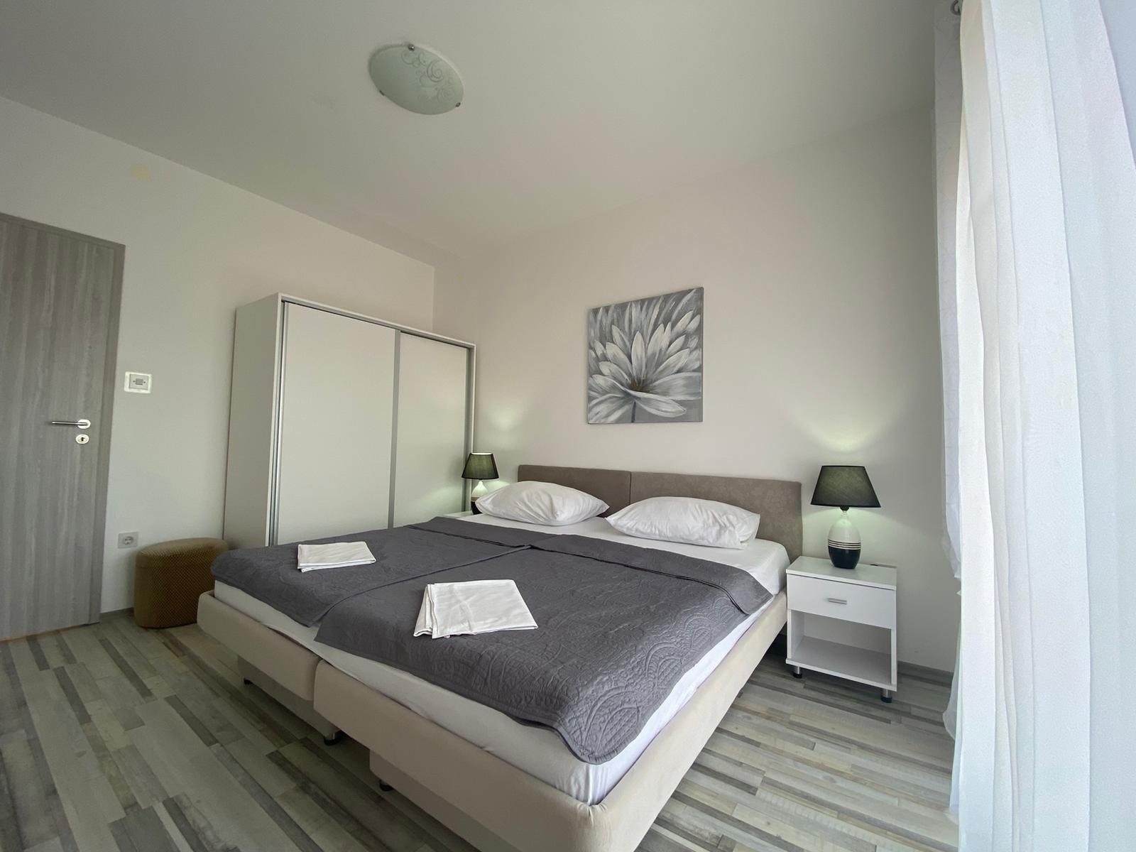 Two bedroom apartment with balcony and sea view Povile, Novi Vinodolski (A-14491-a)