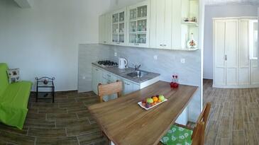 Povlja, Dining room in the house, air condition available, (pet friendly) and WiFi.