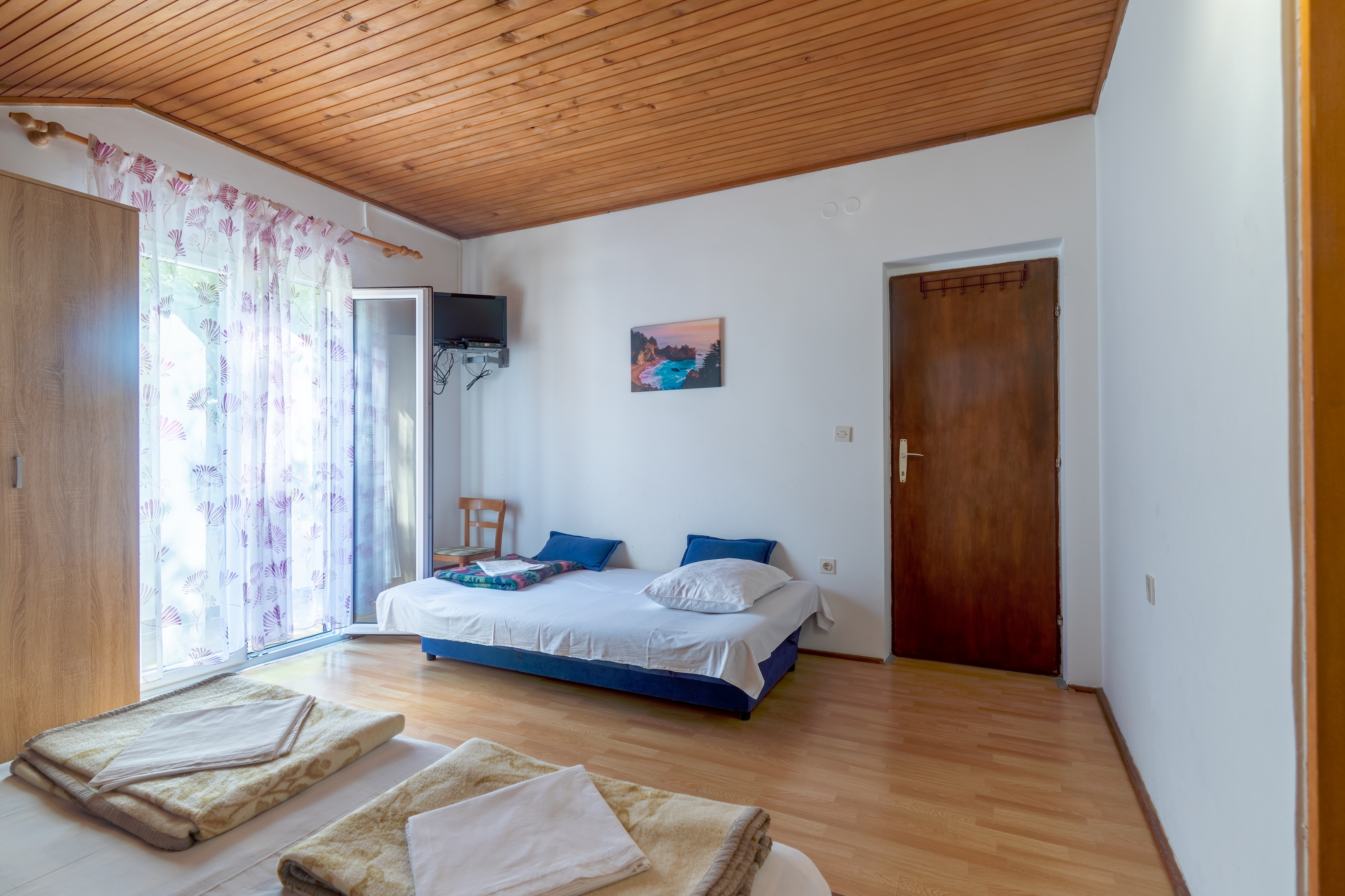 One bedroom apartment with balcony and sea view Cove Vela Stiniva, Hvar  A-c