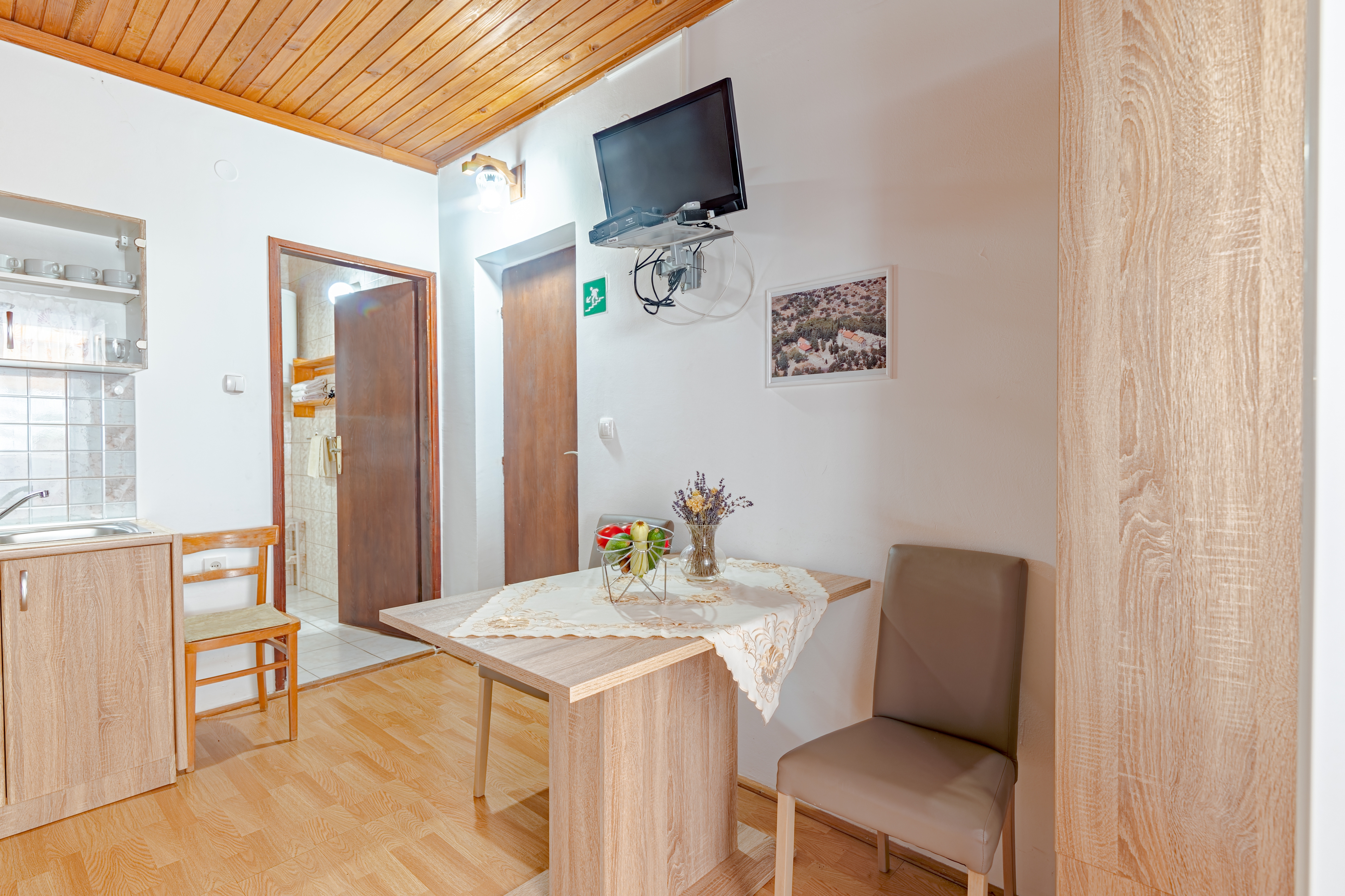 Studio flat with balcony Cove Vela Stiniva, Hvar (AS-14511-c)