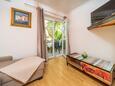 Obývací pokoj Barbat, Obývací pokoj v ubytování typu apartment, s klimatizací a WiFi.