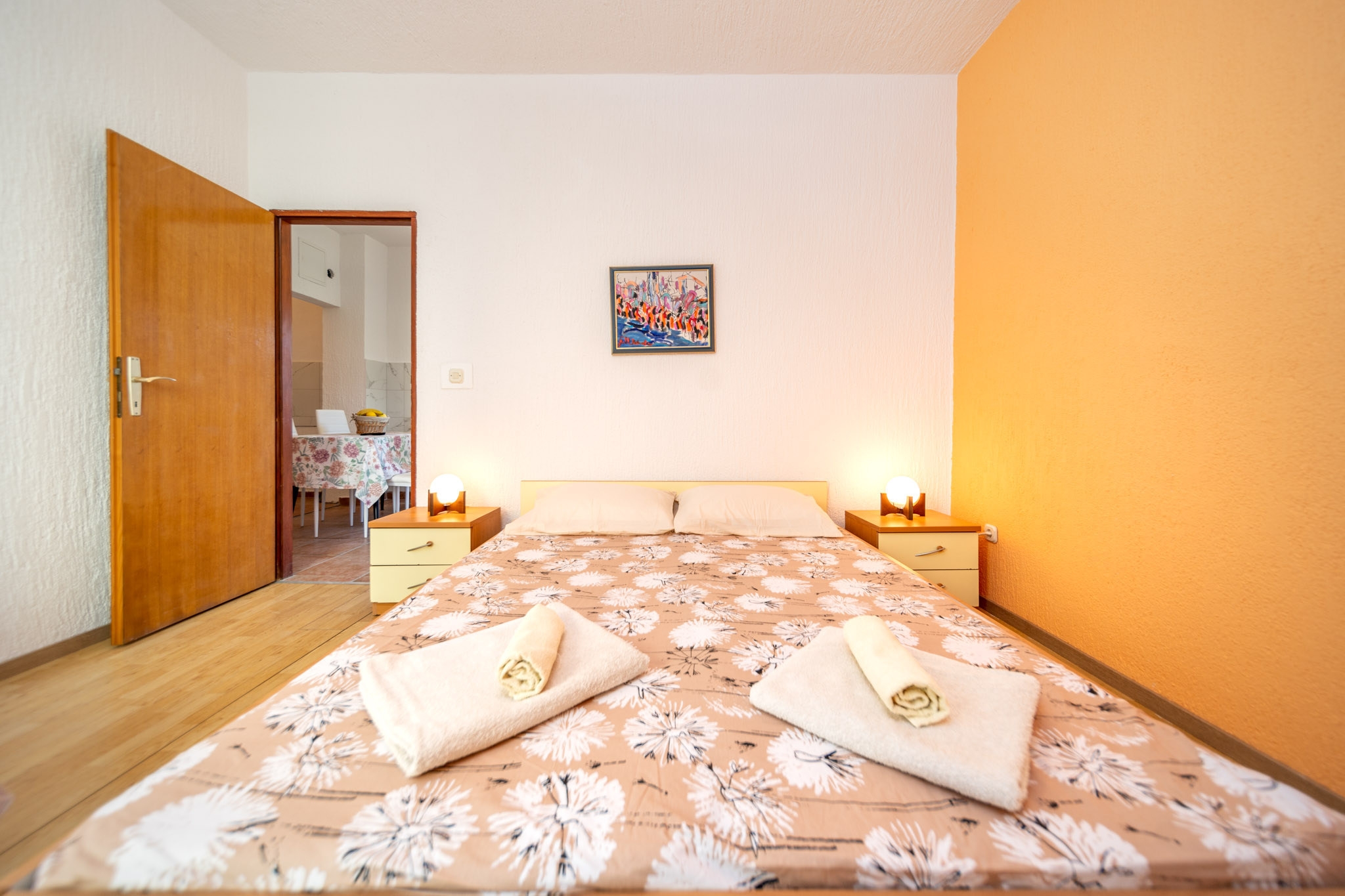 Two bedroom apartment near beach Barbat, Rab  A-c