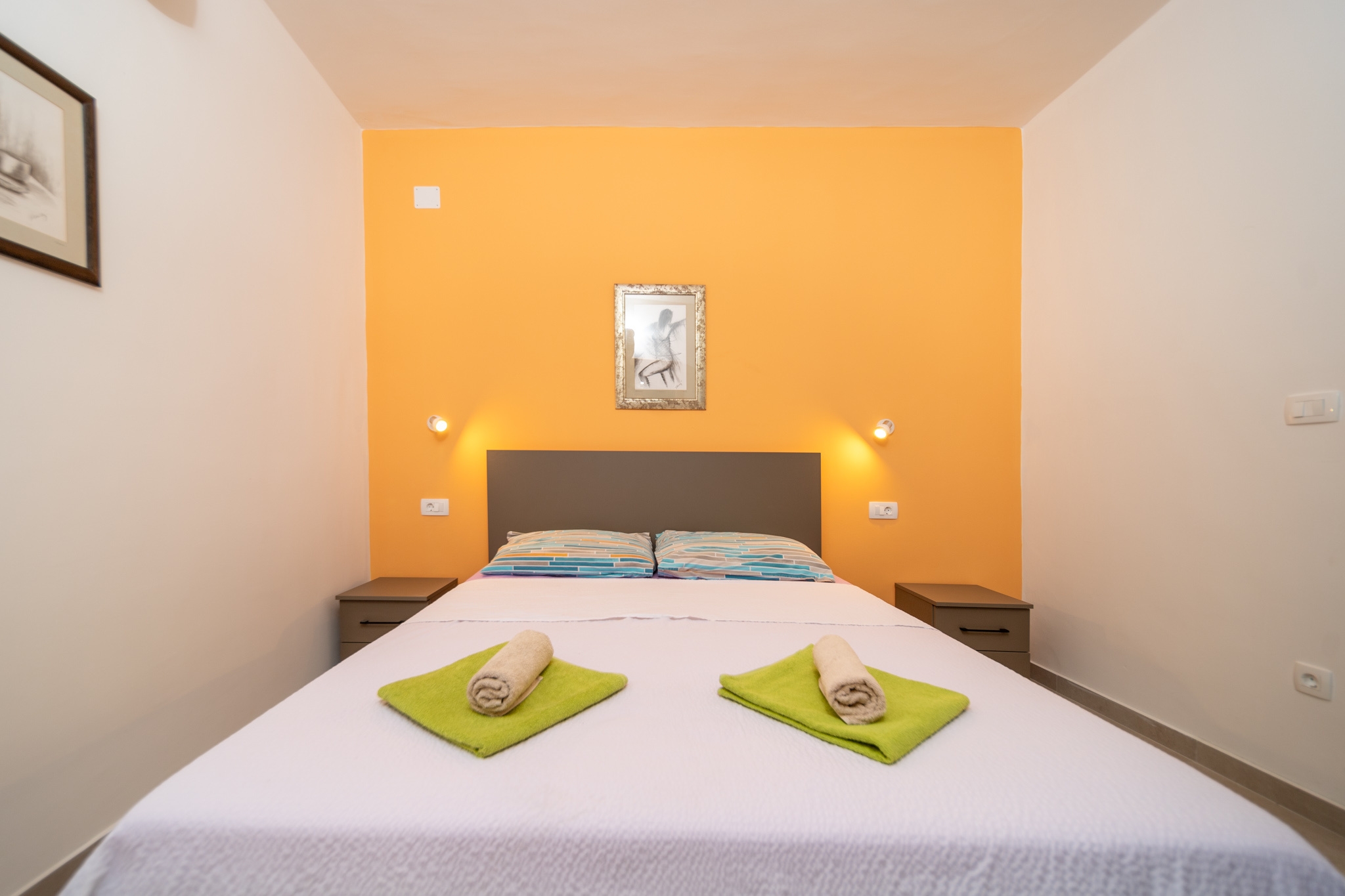 Studio flat near beach Barbat, Rab  AS-a