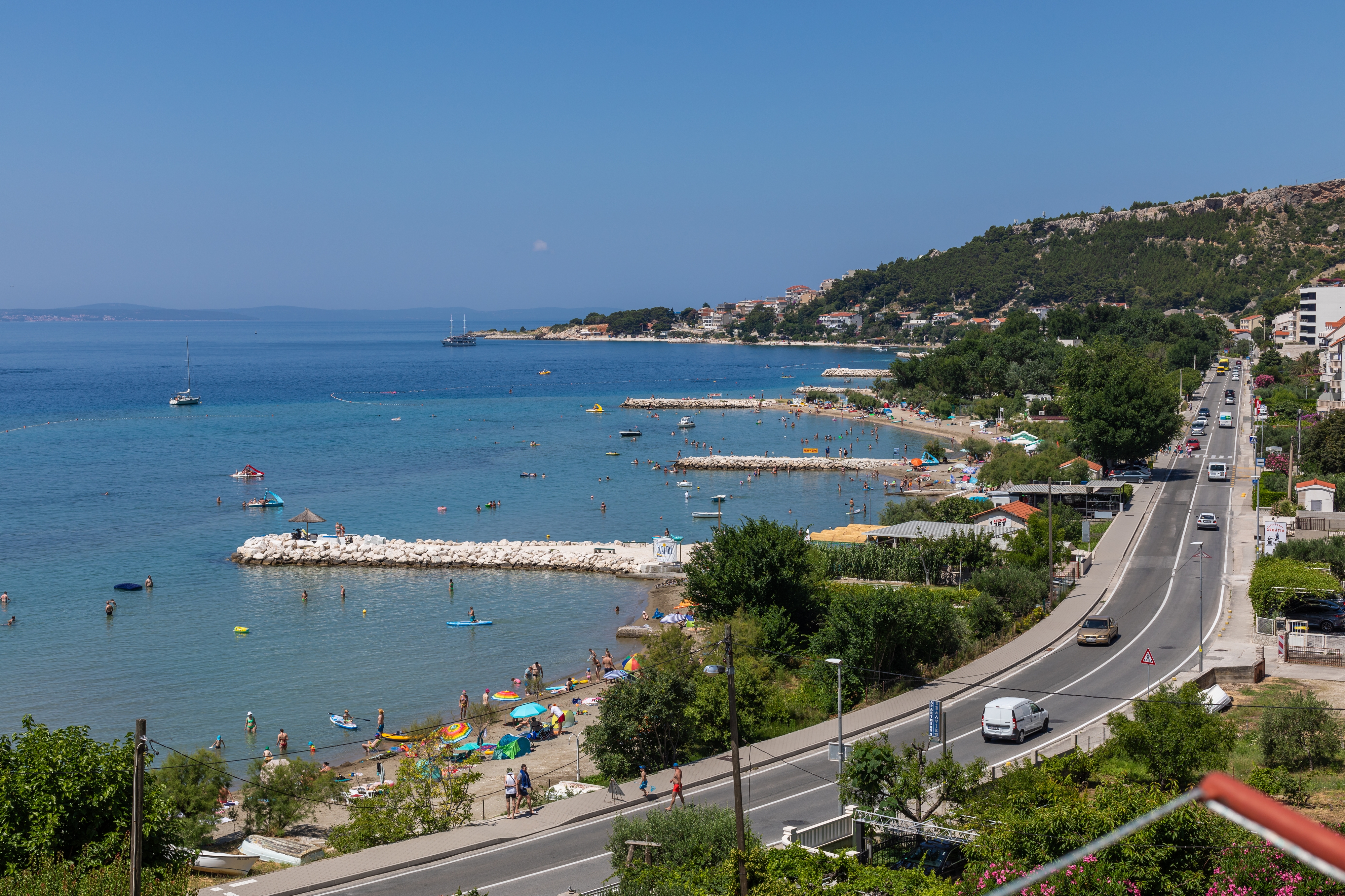 Three bedroom apartment with terrace and sea view Duće, Omiš  A-a