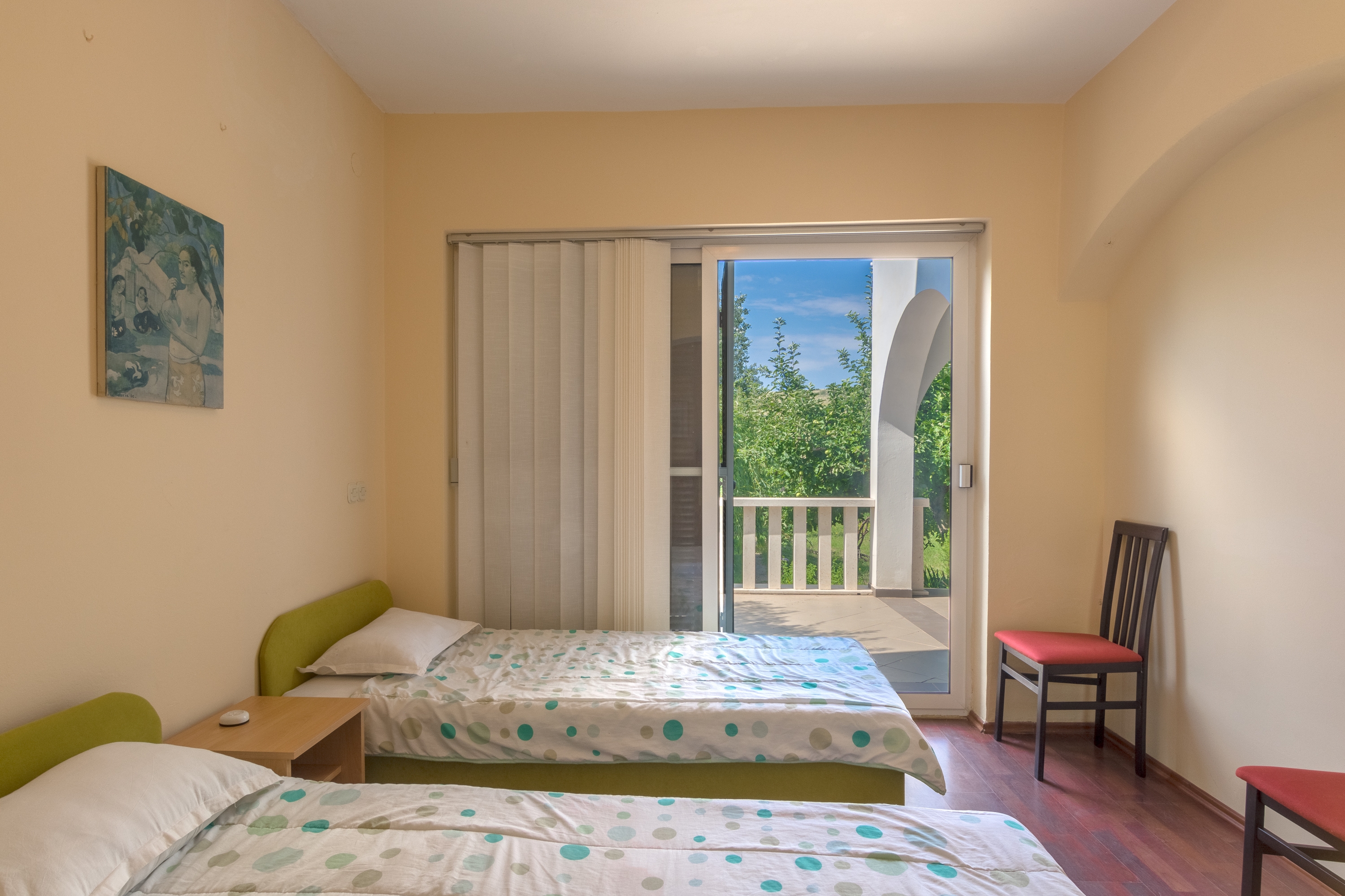 Two bedroom apartment with terrace and sea view Ljubač, Zadar  A-a