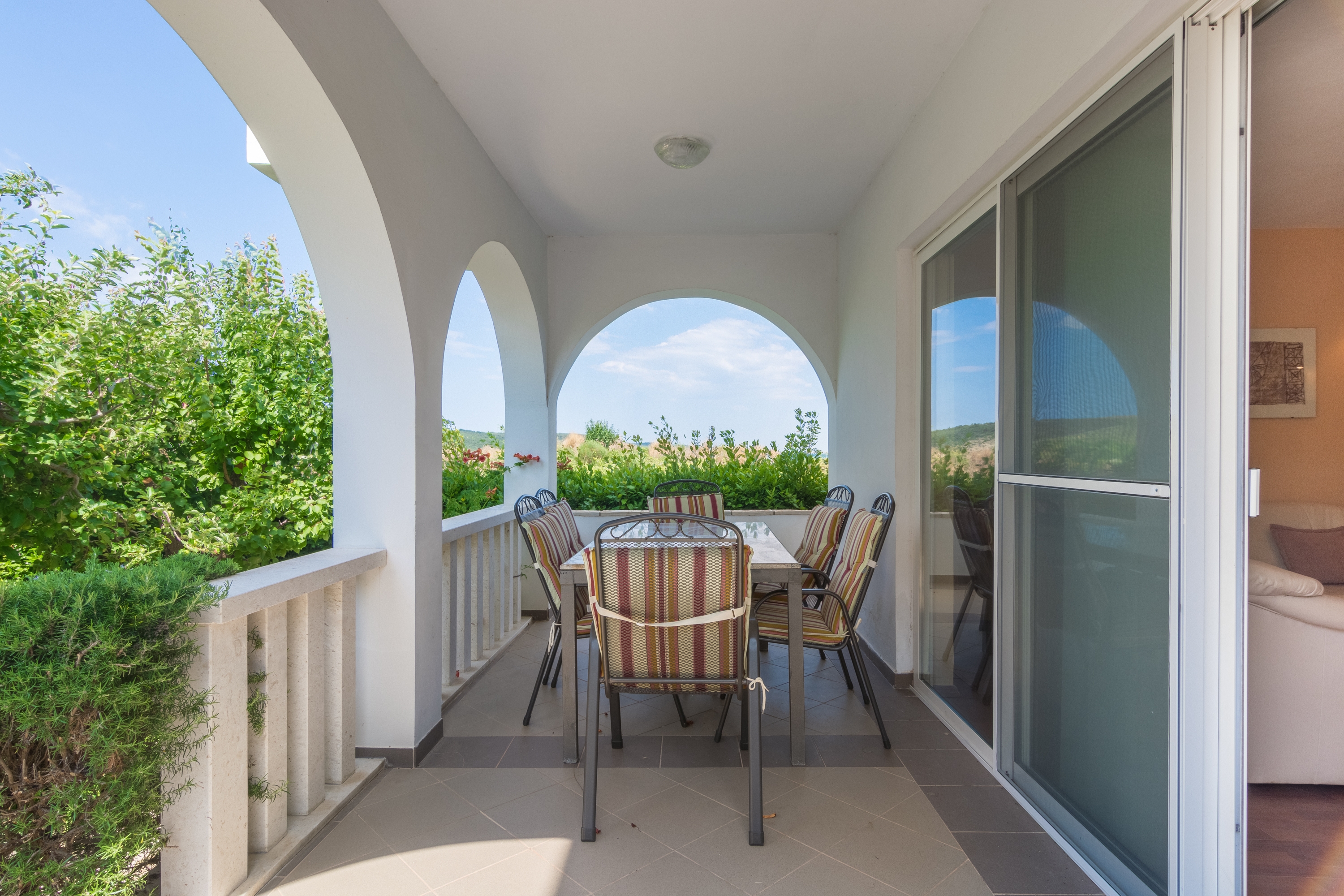 Two bedroom apartment with terrace and sea view Ljubač, Zadar (A-14593-a) Two bedroom apartment with terrace and sea view Ljubač, Zadar (A-14593-a)