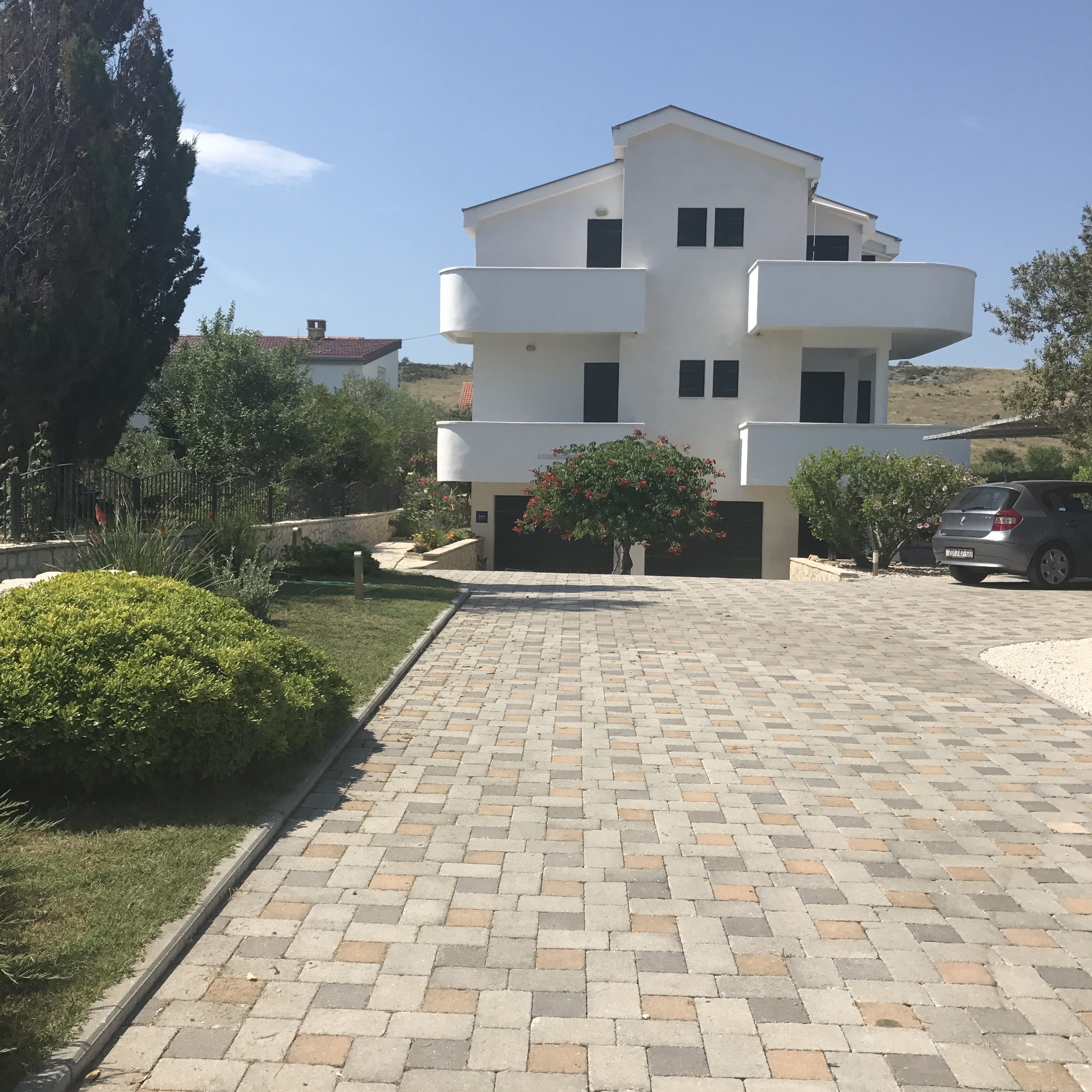 Studio flat with balcony and sea view Ljubač, Zadar  AS-a
