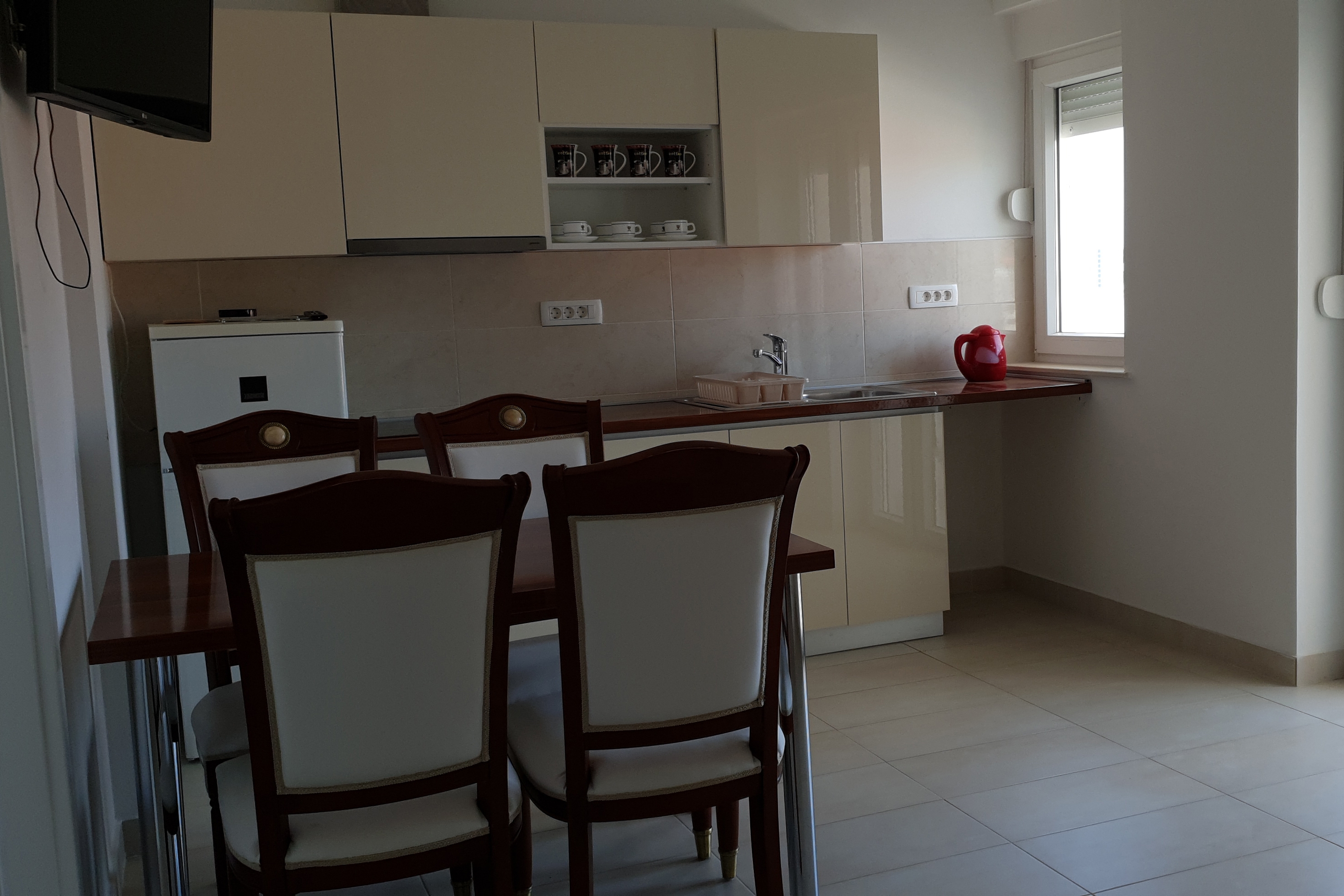 Two bedroom apartment with terrace and sea view Bilo, Primošten (A-14601-b)