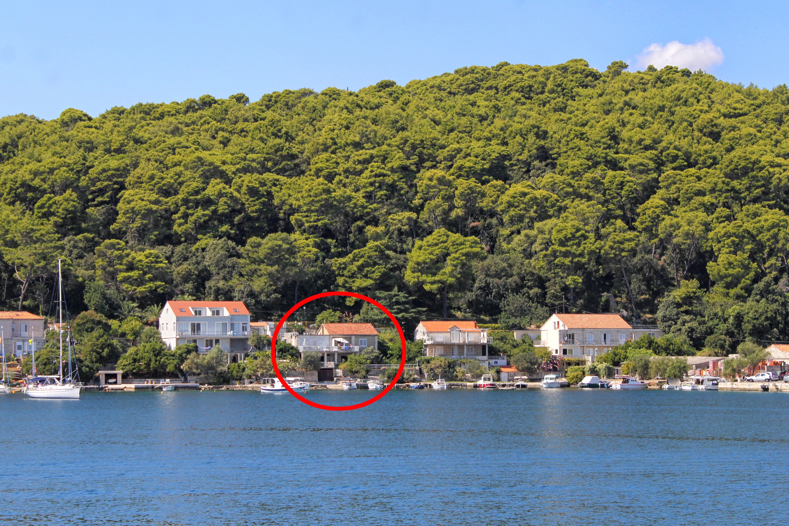 Trosoben apartma ob morju Korčula  A-a