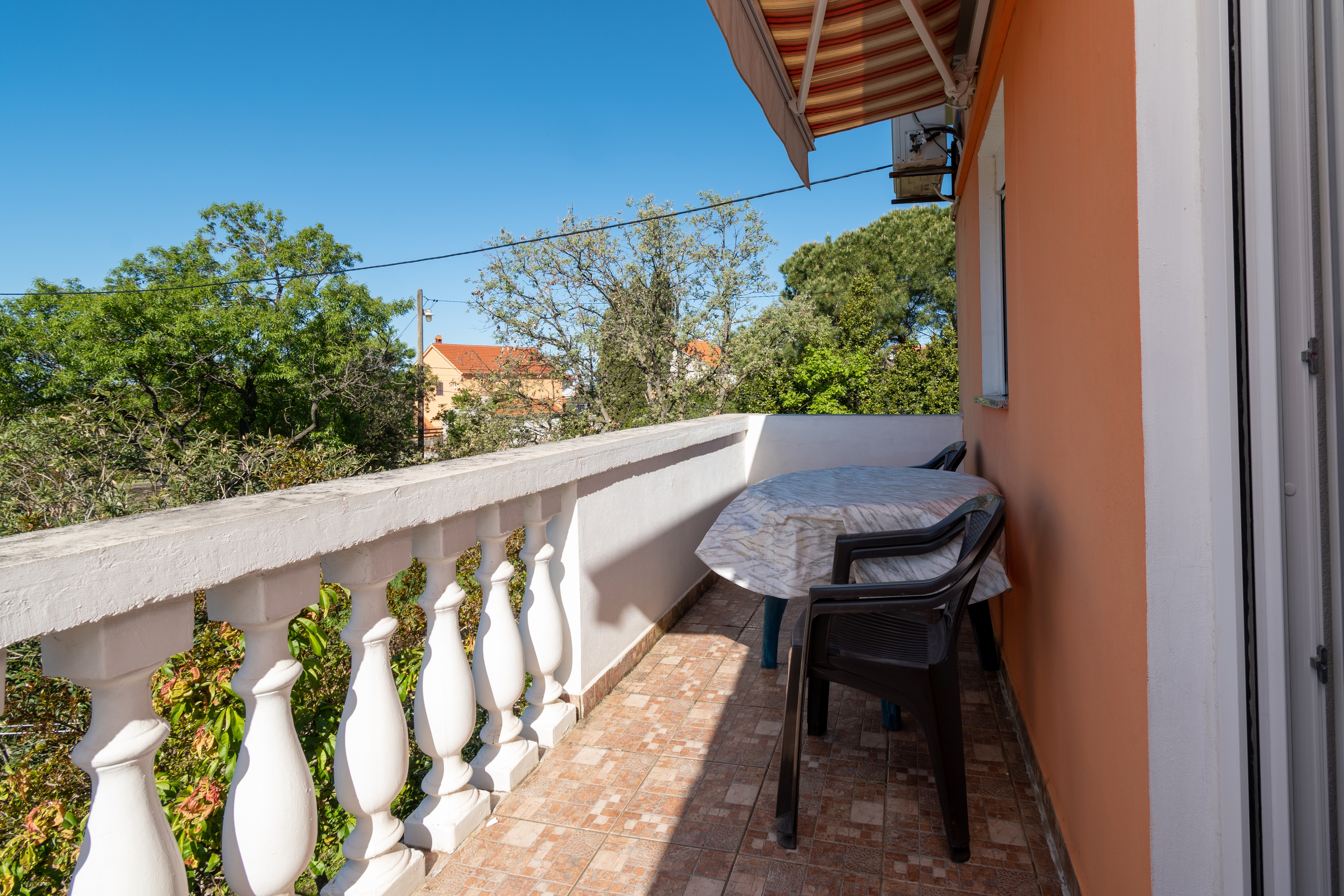 Two bedroom apartment with terrace and sea view Petrčane, Zadar  A-a