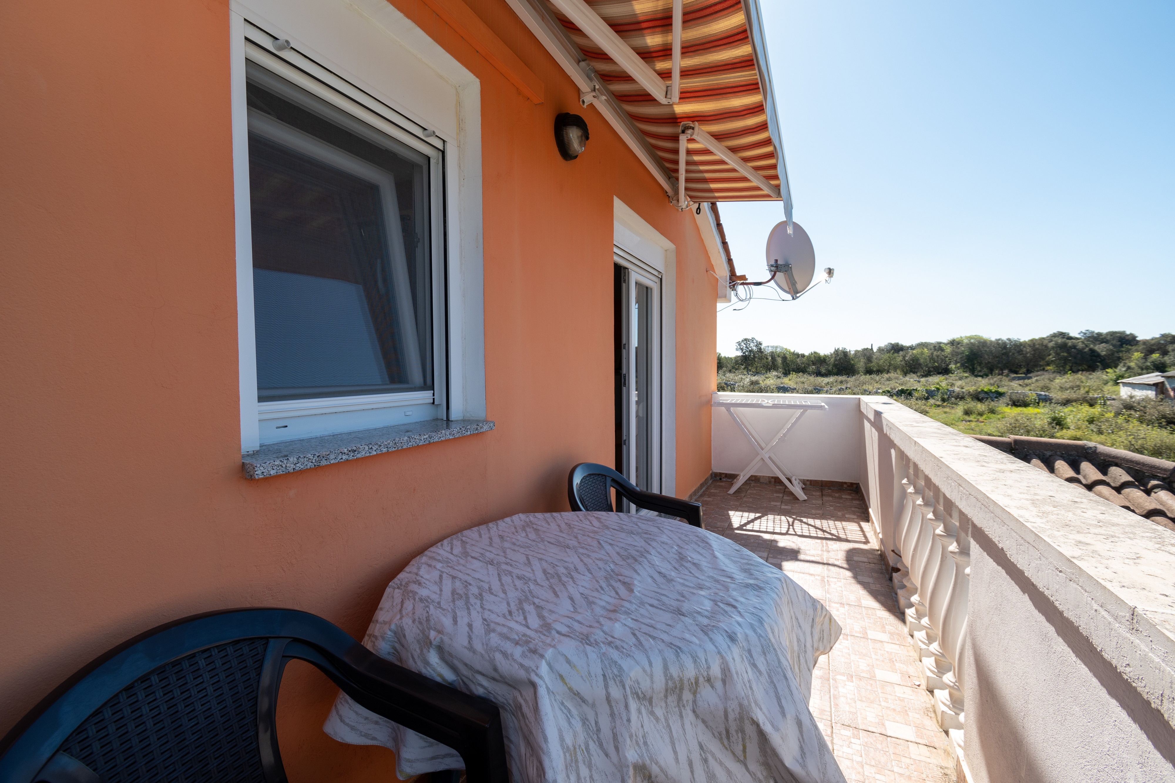 Two bedroom apartment with terrace and sea view Petrčane, Zadar  A-a