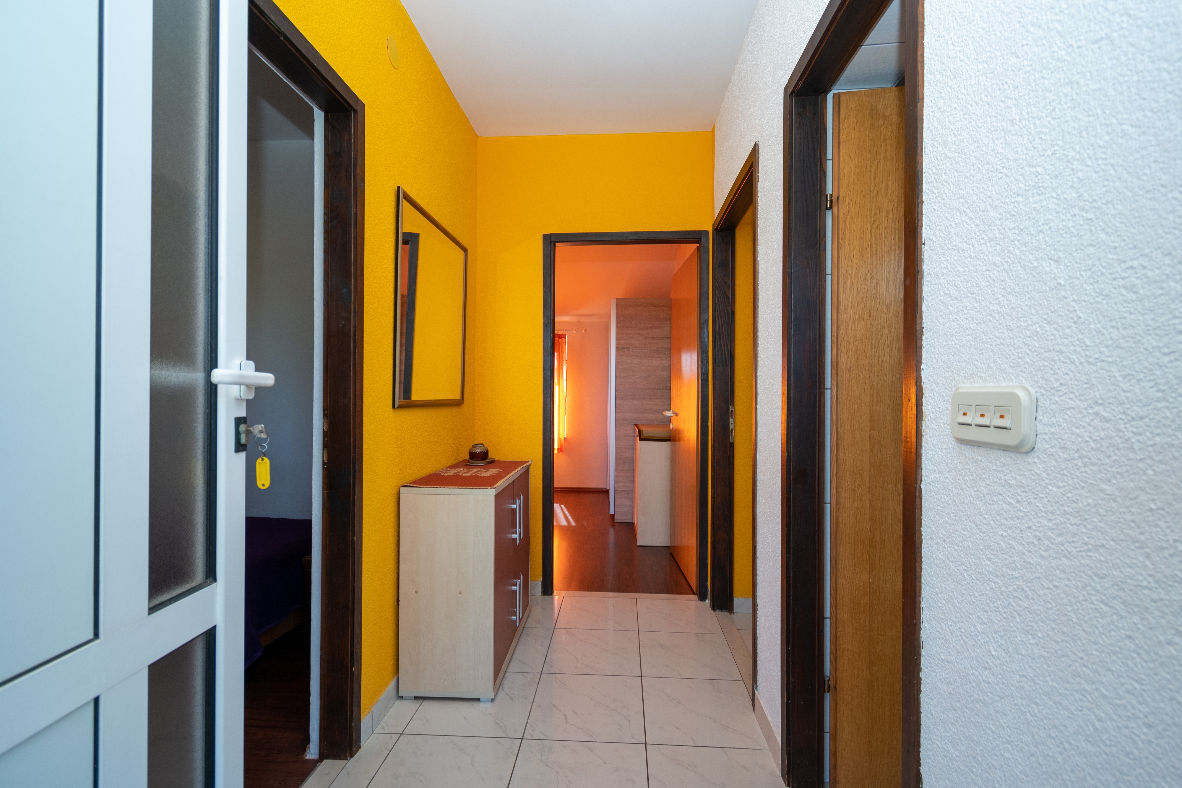 Two bedroom apartment with terrace and sea view Petrčane, Zadar  A-a