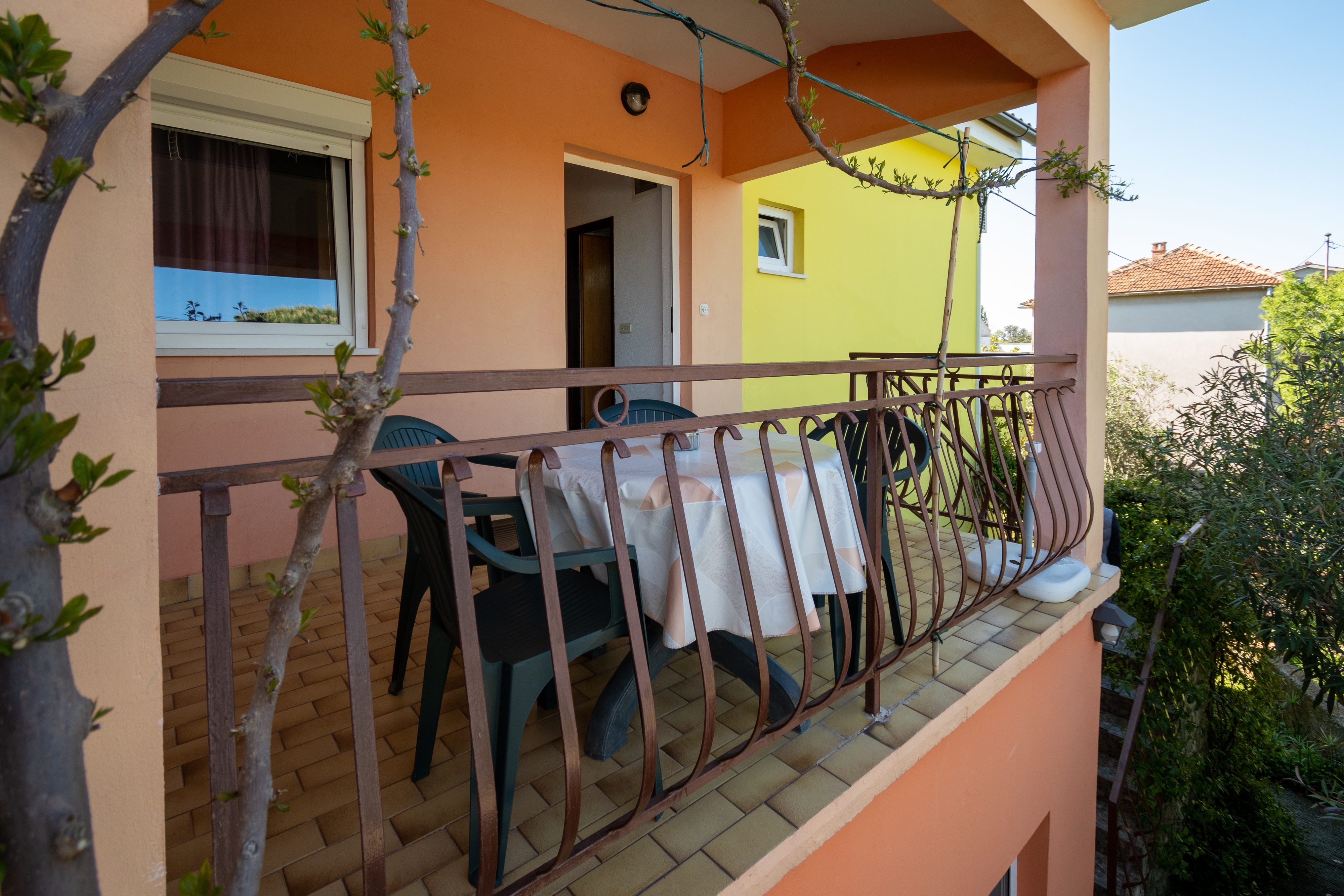 Two bedroom apartment with terrace and sea view Petrčane, Zadar  A-a