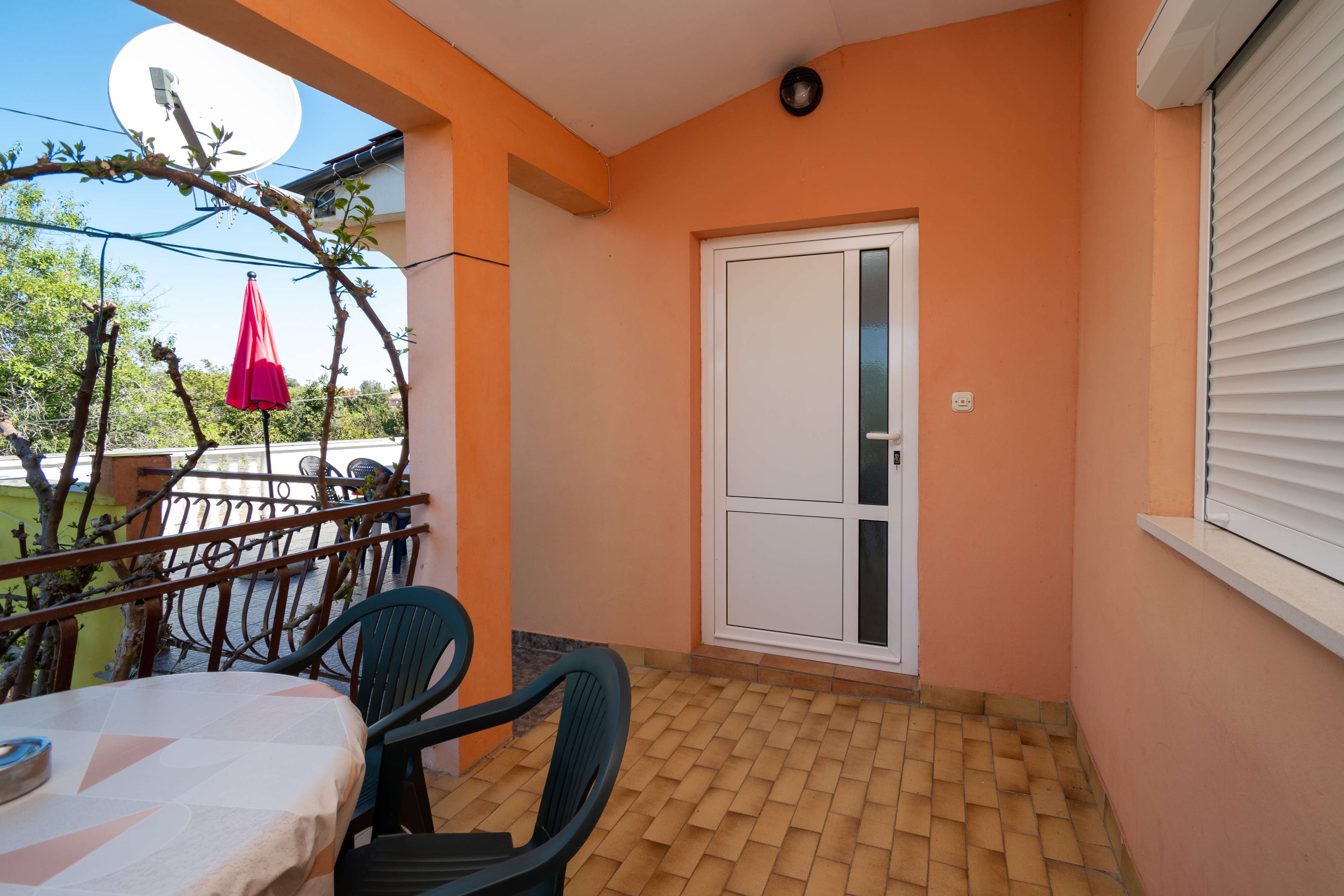 Two bedroom apartment with terrace and sea view Petrčane, Zadar  A-a