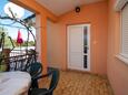 Petrčane, Terras in the apartment, with a sea view, (pet friendly) en WiFi.