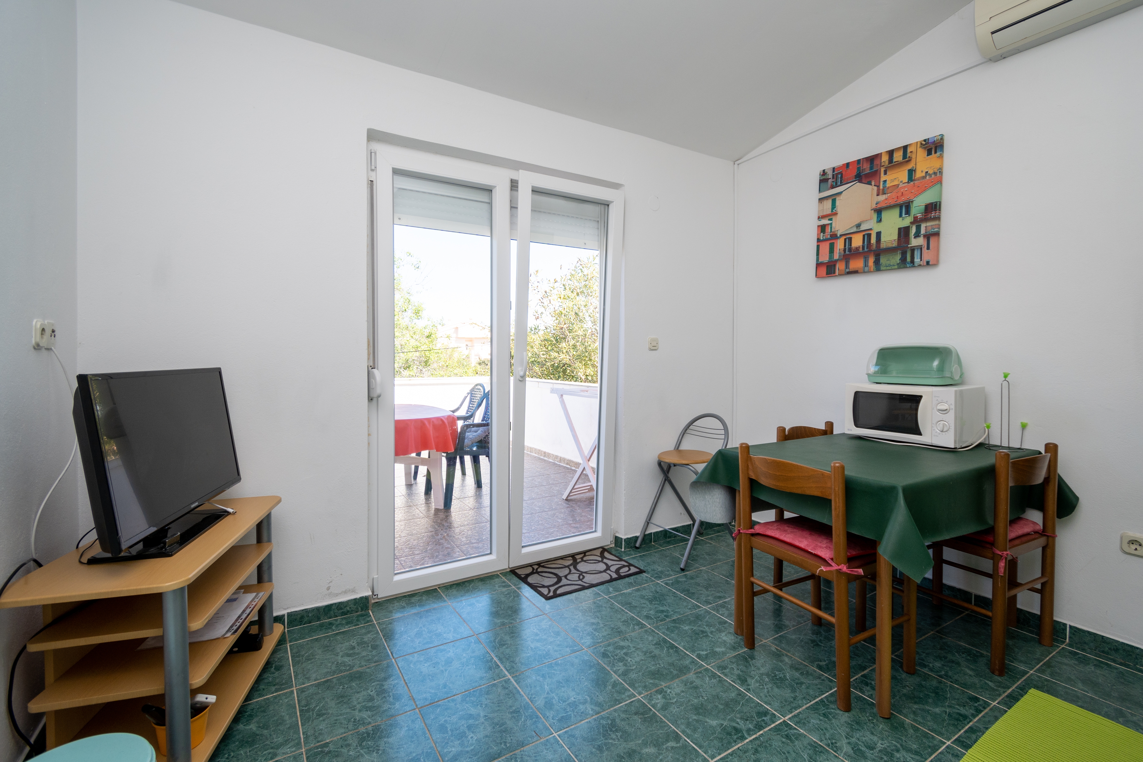 Studio flat with terrace Petrčane, Zadar (AS-14628-a)