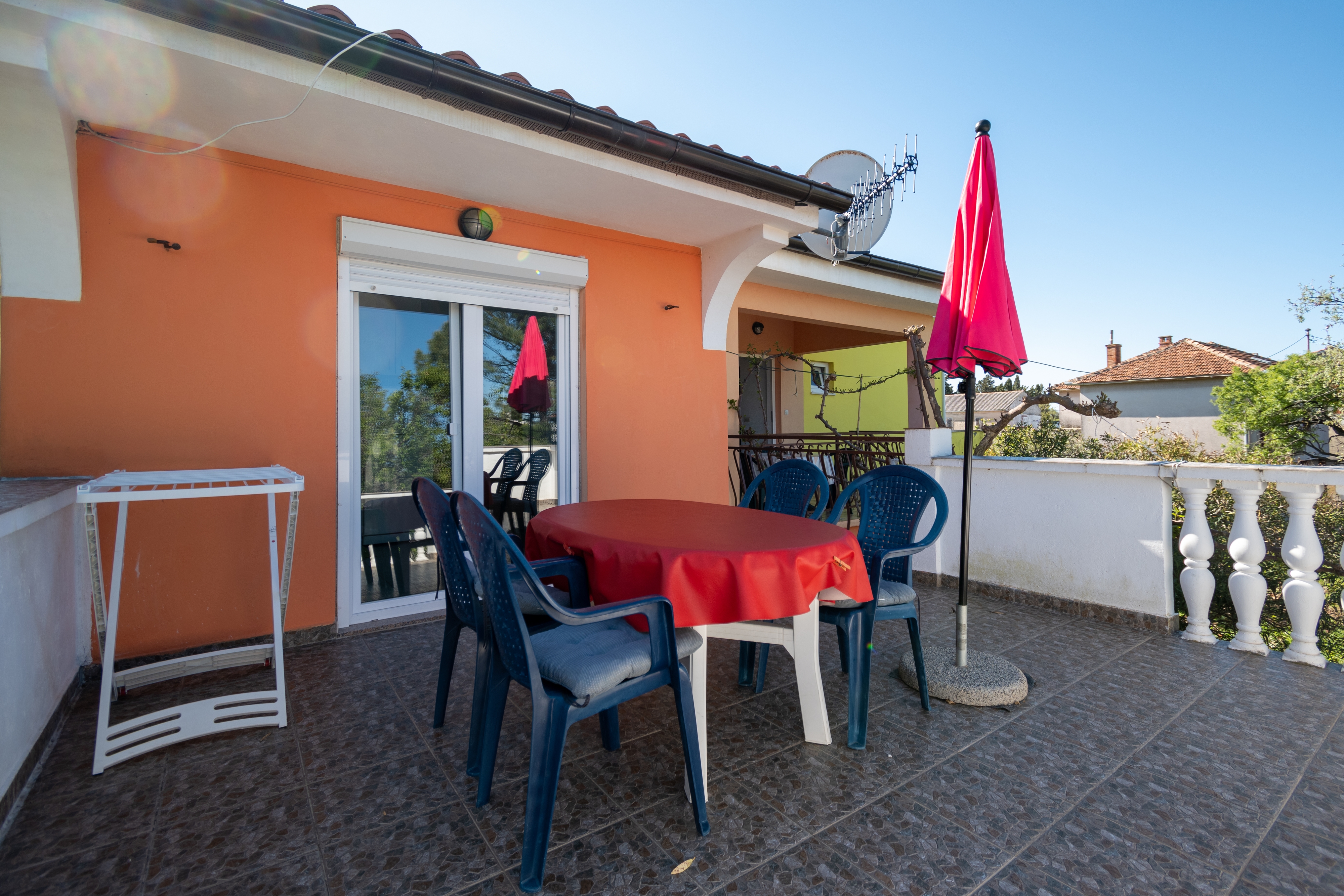 Studio flat with terrace Petrčane, Zadar  AS-a