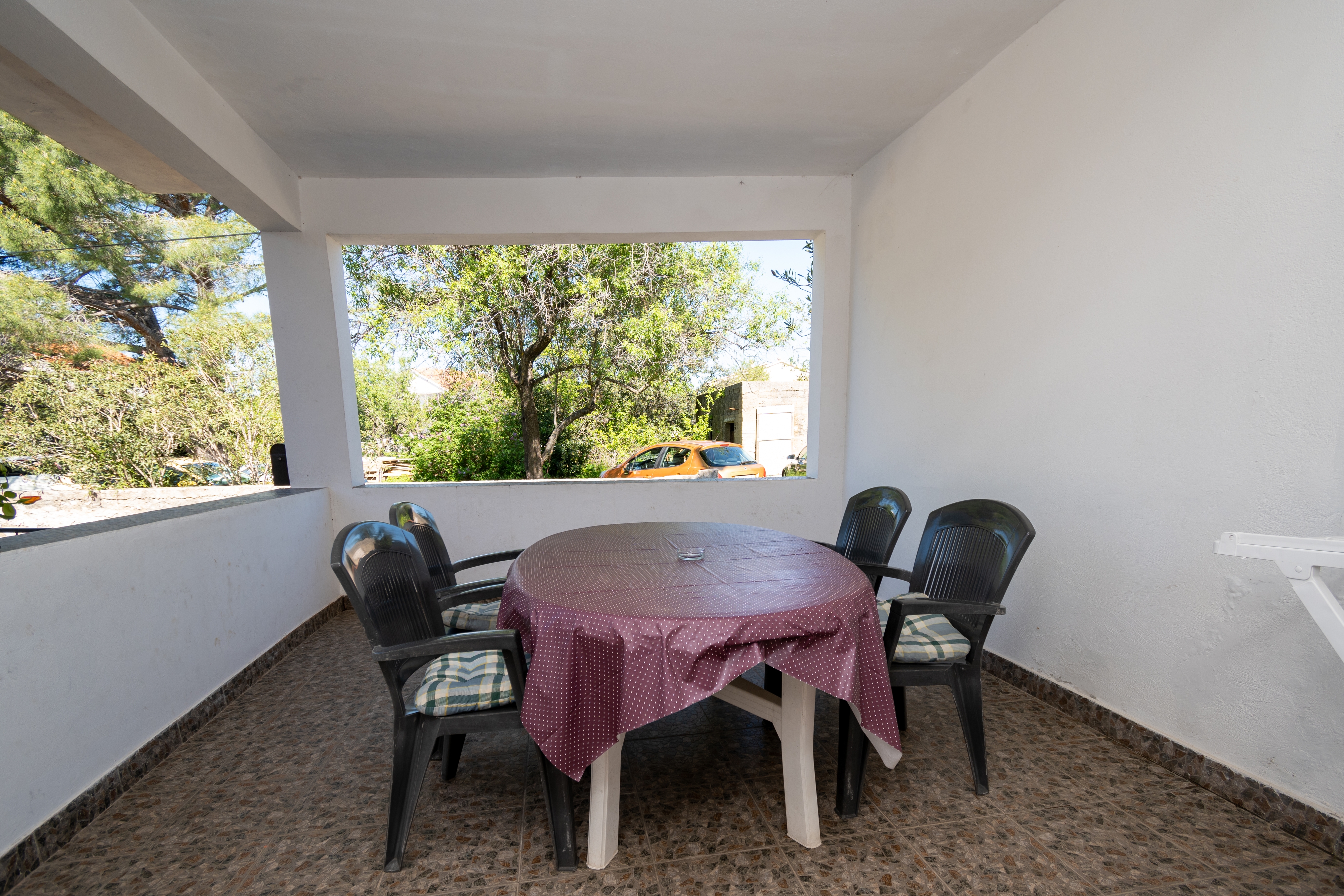 Studio flat with terrace and sea view Petrčane, Zadar (AS-14628-b)