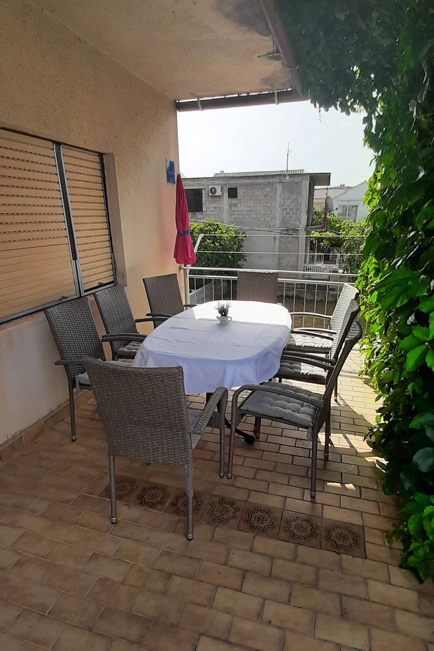 Three bedroom apartment with terrace Pirovac, Šibenik  A-a