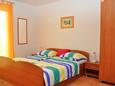 Sypialnia Makarska, Sypialnia w zakwaterowaniu typu studio-apartment, Dostępna klimatyzacja i WiFi.