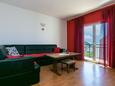 Living room Gradac, Living room in the apartment, air condition available and WiFi.
