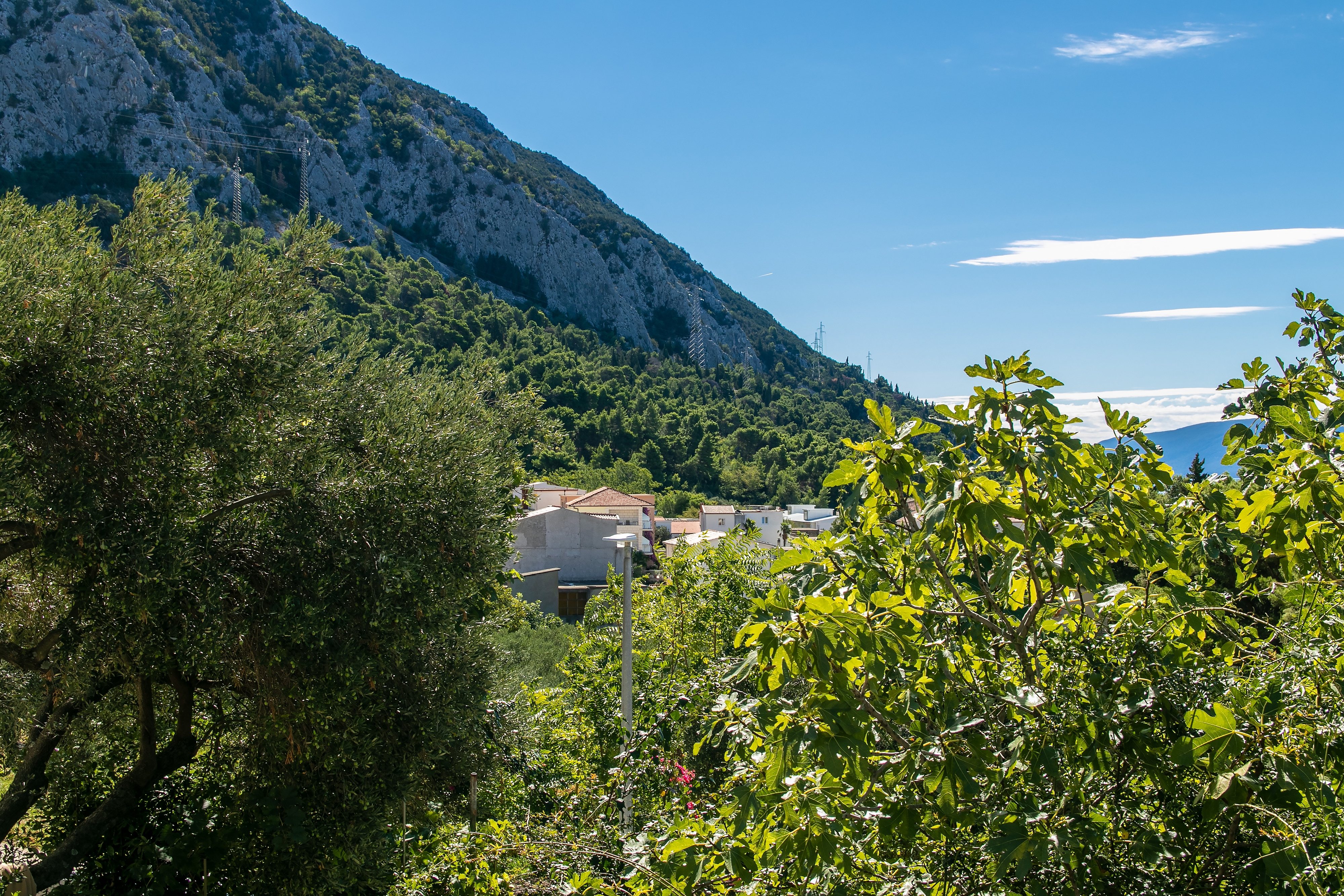 Two bedroom apartment with balcony and sea view Gradac, Makarska  A-b