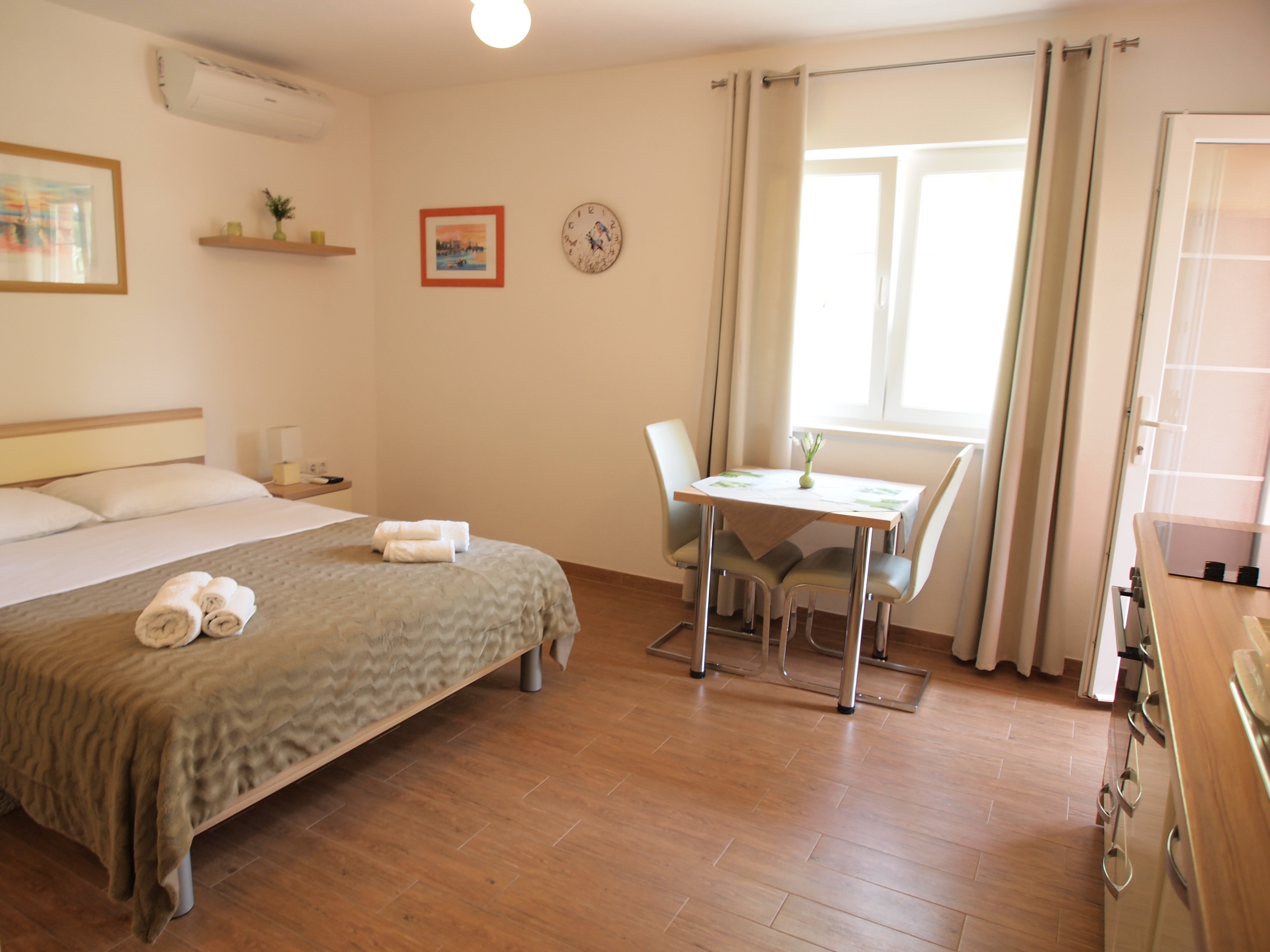 Studio flat with balcony Orebić, Pelješac (AS-14767-a)