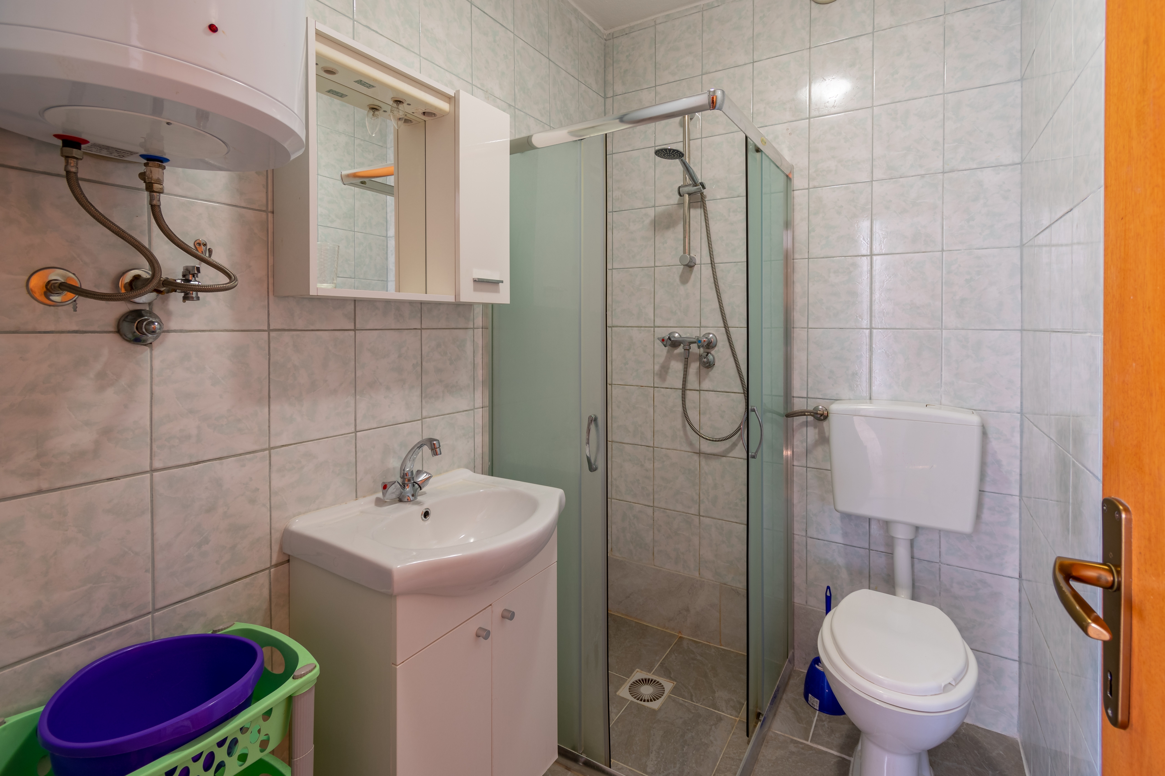 Two bedroom apartment with terrace and sea view Bibinje, Zadar  A-a
