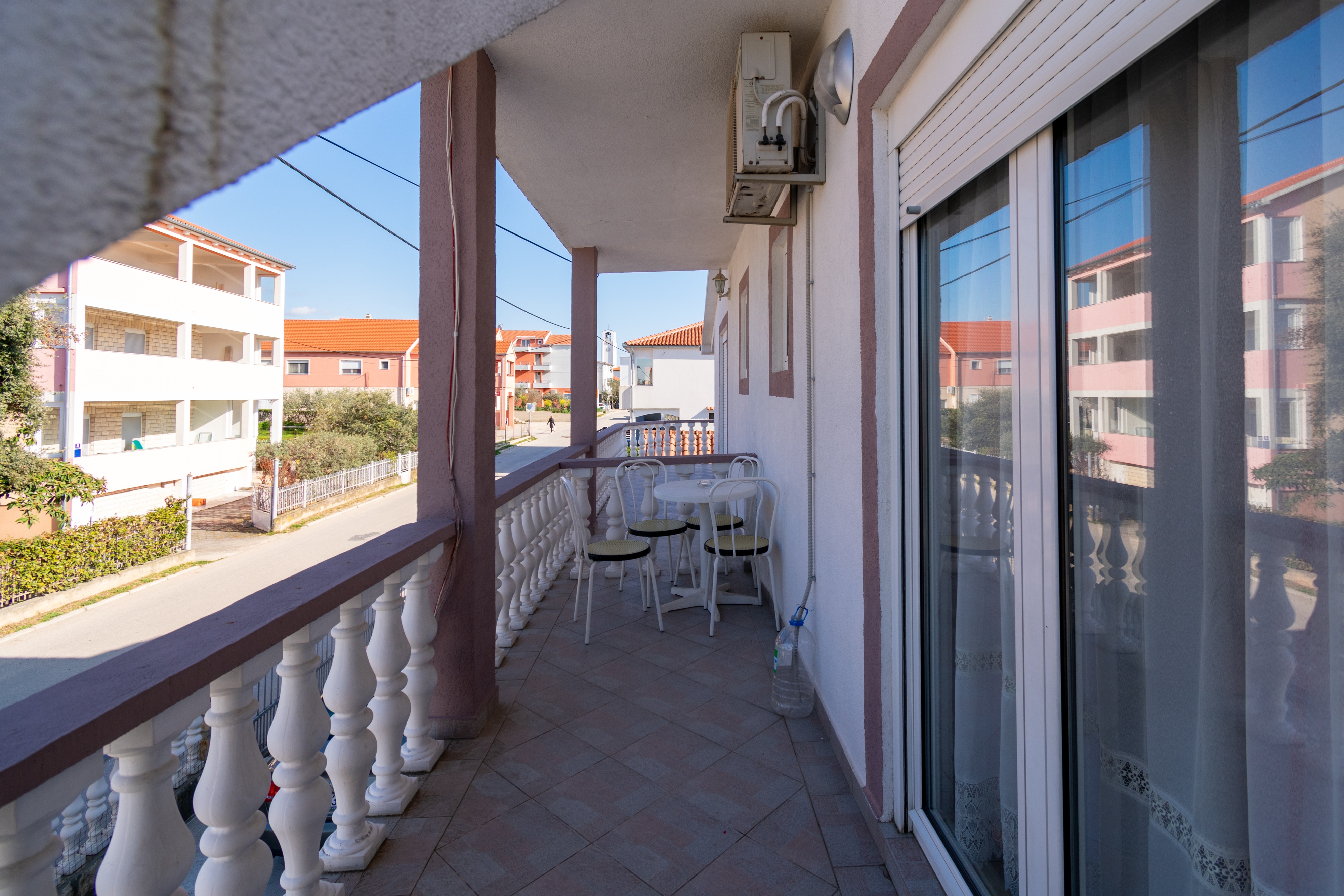 Two bedroom apartment with terrace and sea view Bibinje, Zadar  A-a