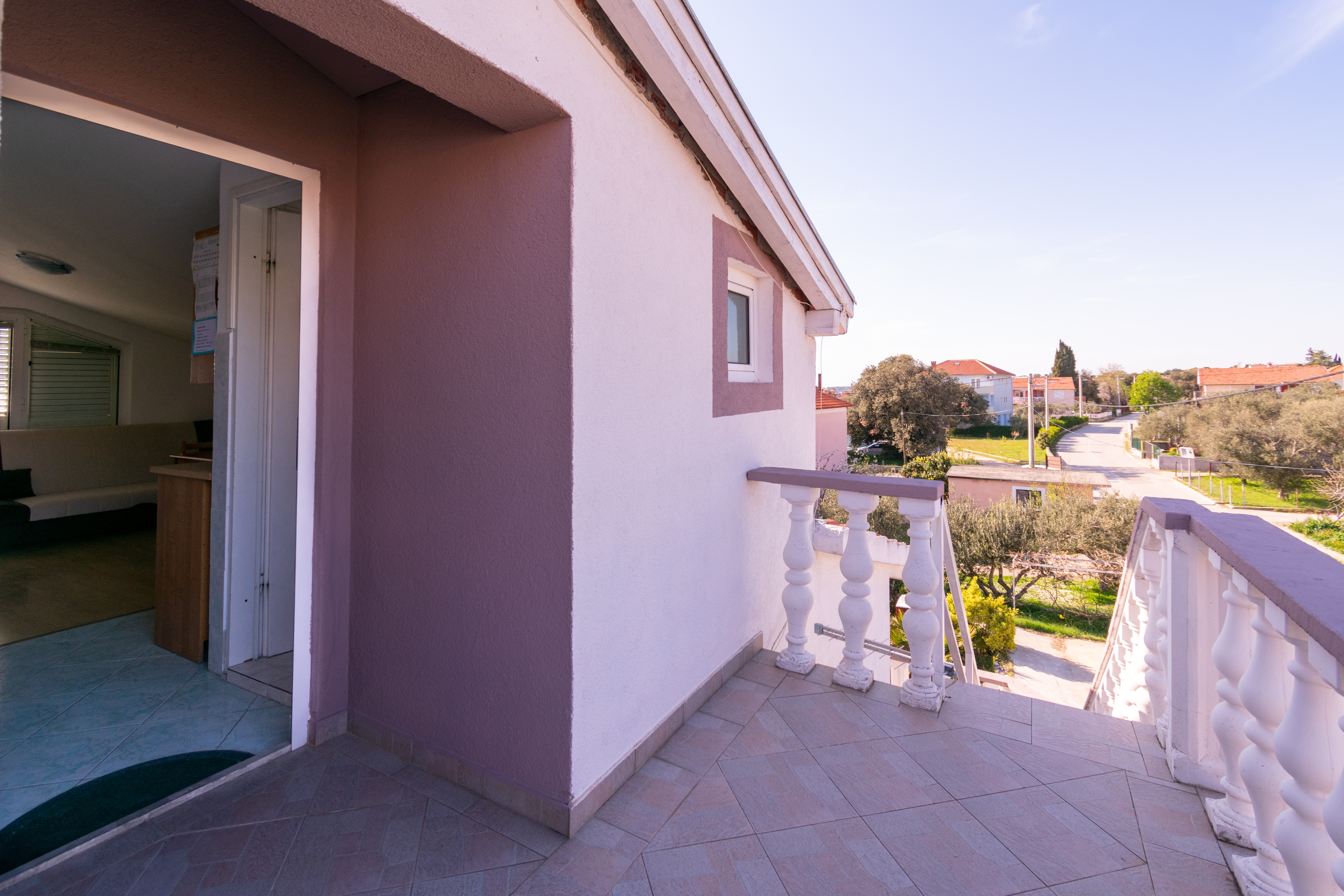 Two bedroom apartment with terrace and sea view Bibinje, Zadar  A-b