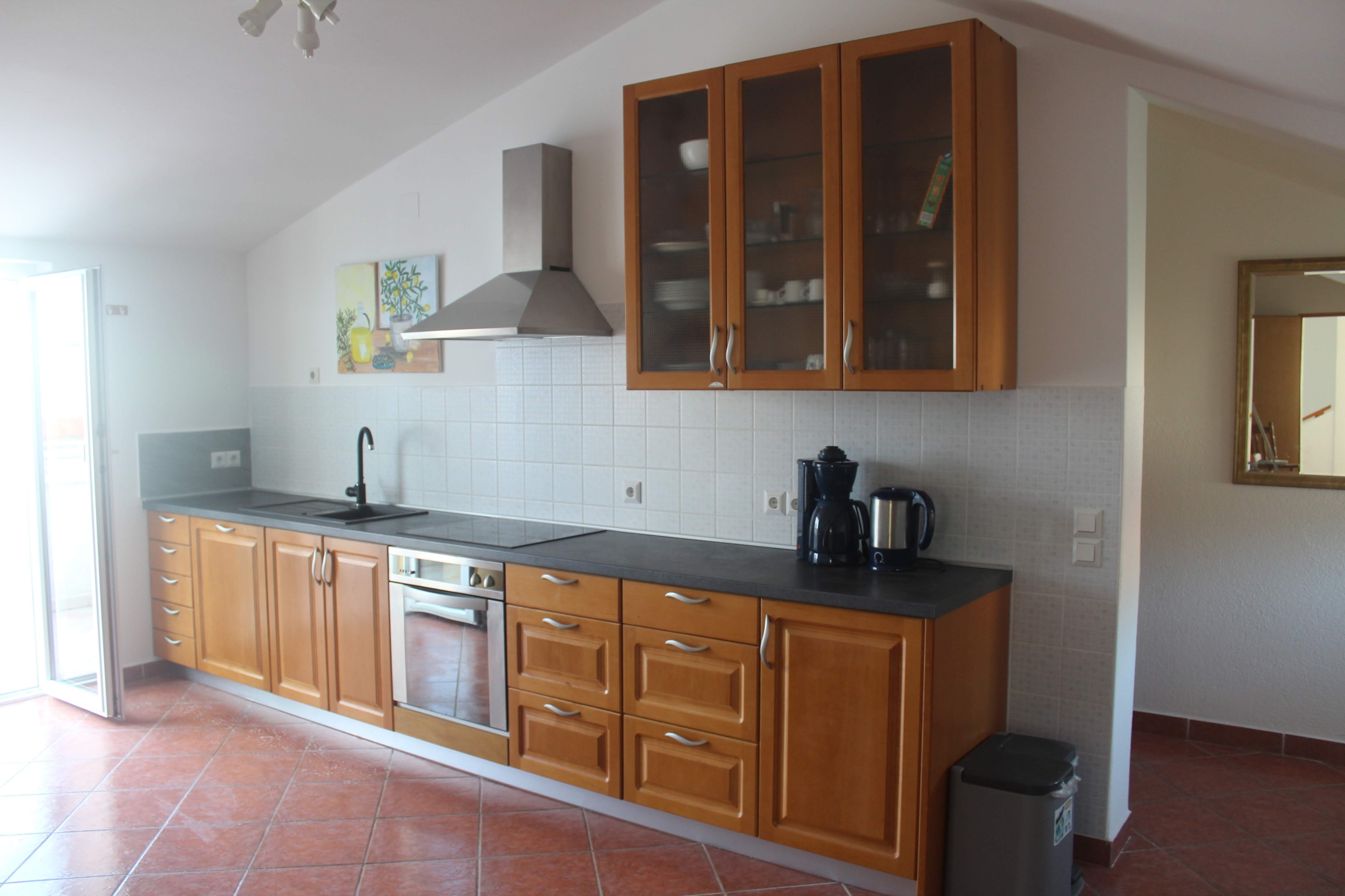 Two bedroom apartment with terrace and sea view Rab  A-a
