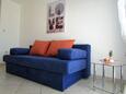 Pokój dzienny Vodice, Pokój dzienny w zakwaterowaniu typu apartment, Dostępna klimatyzacja i WiFi.