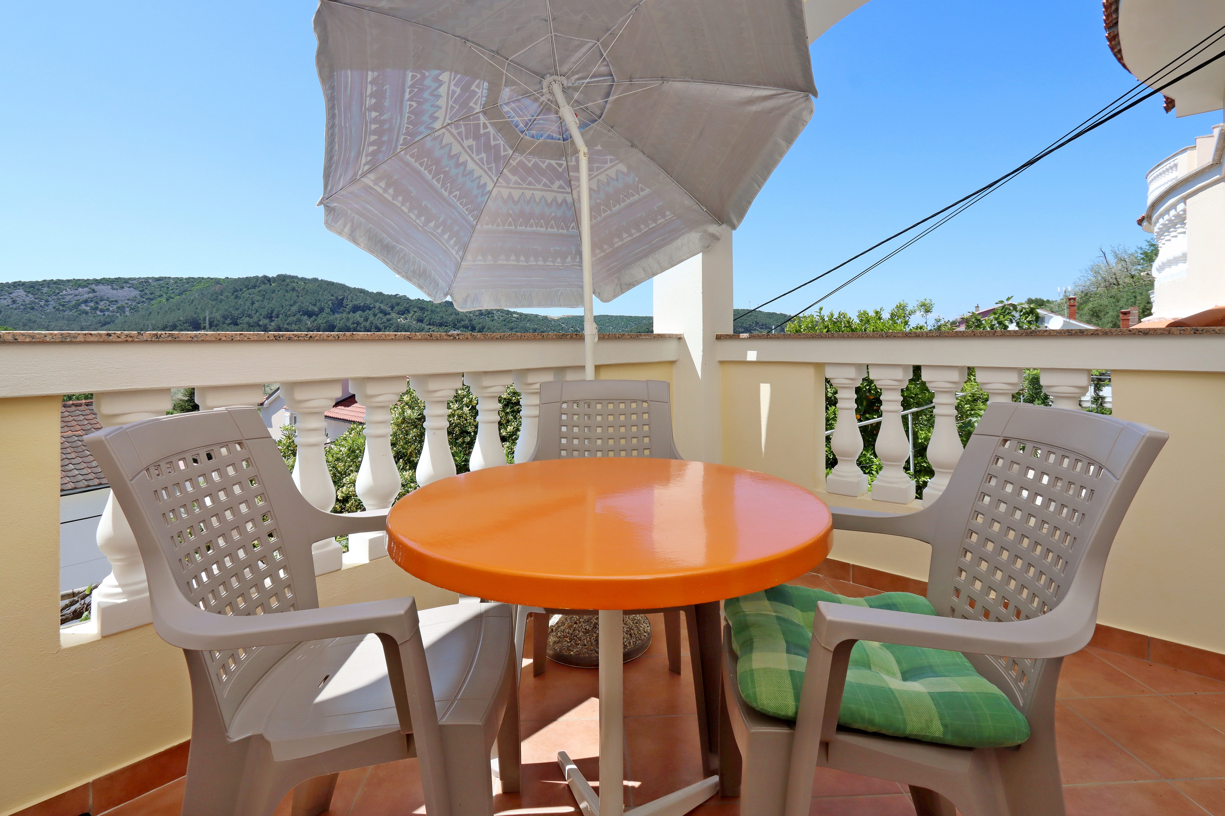 Jednosobni apartman s terasom Lopar, Rab  A-b