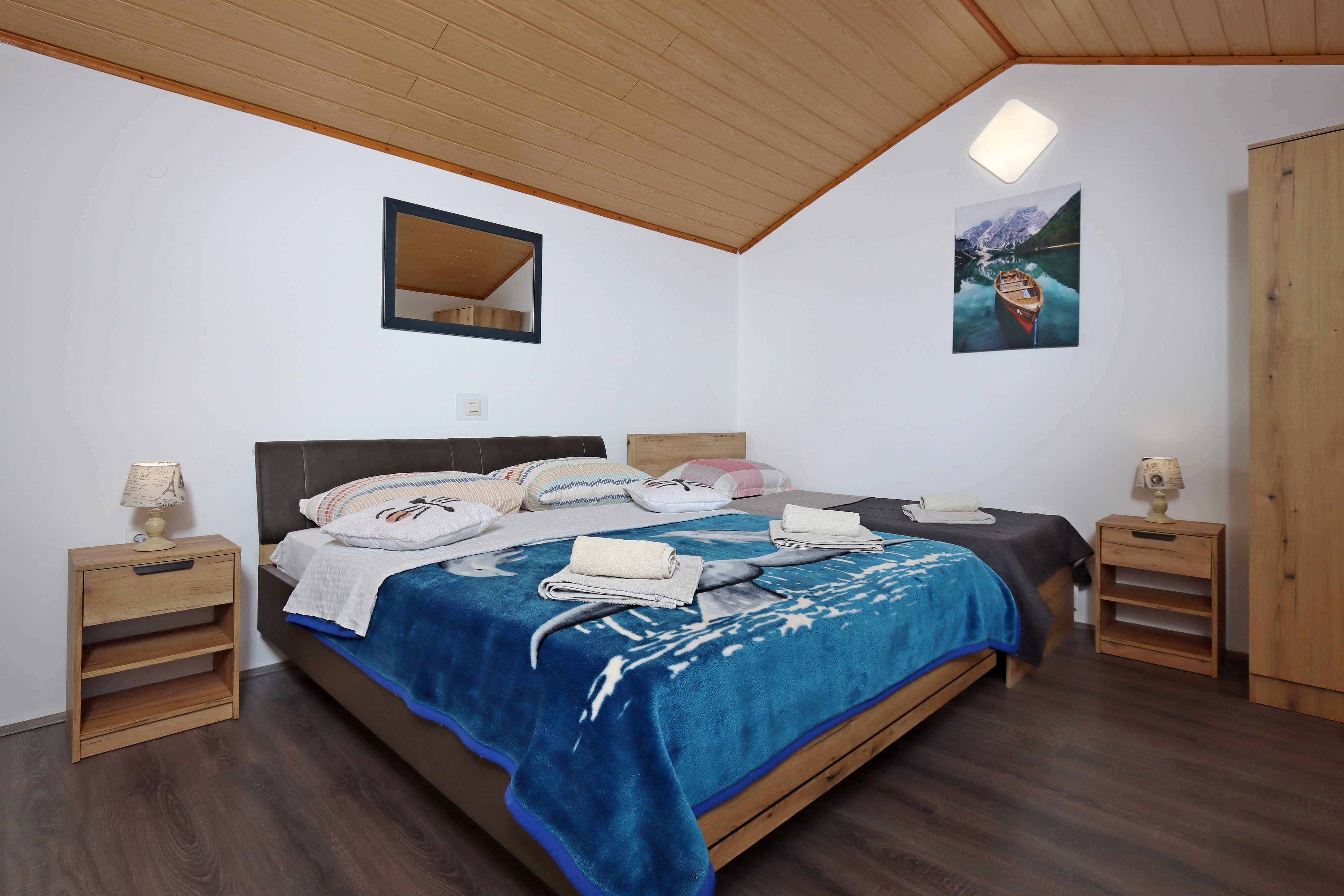 One bedroom apartment with terrace and sea view Lopar, Rab  A-e