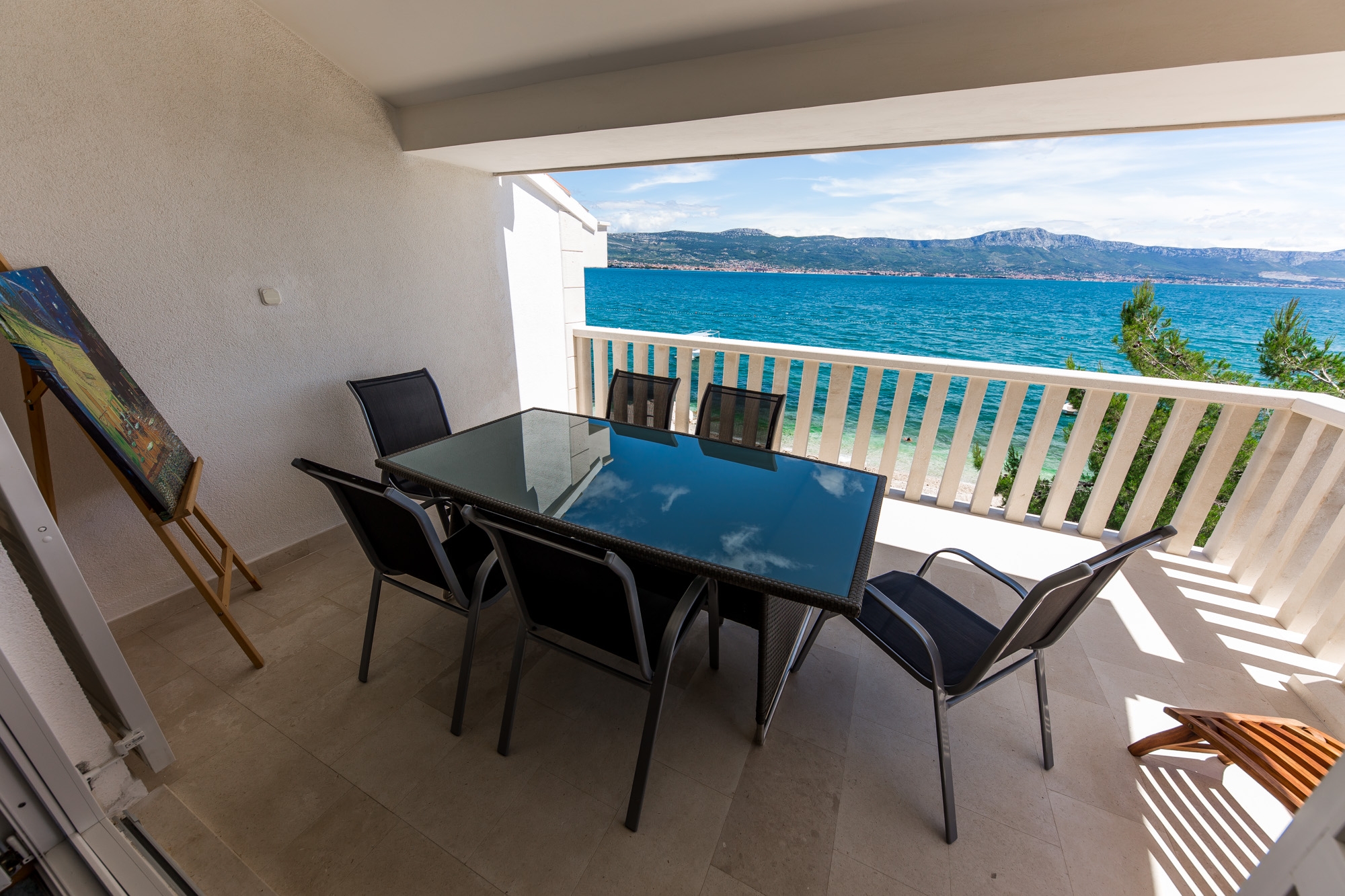 Two bedroom apartment near beach Arbanija, Čiovo  A-c