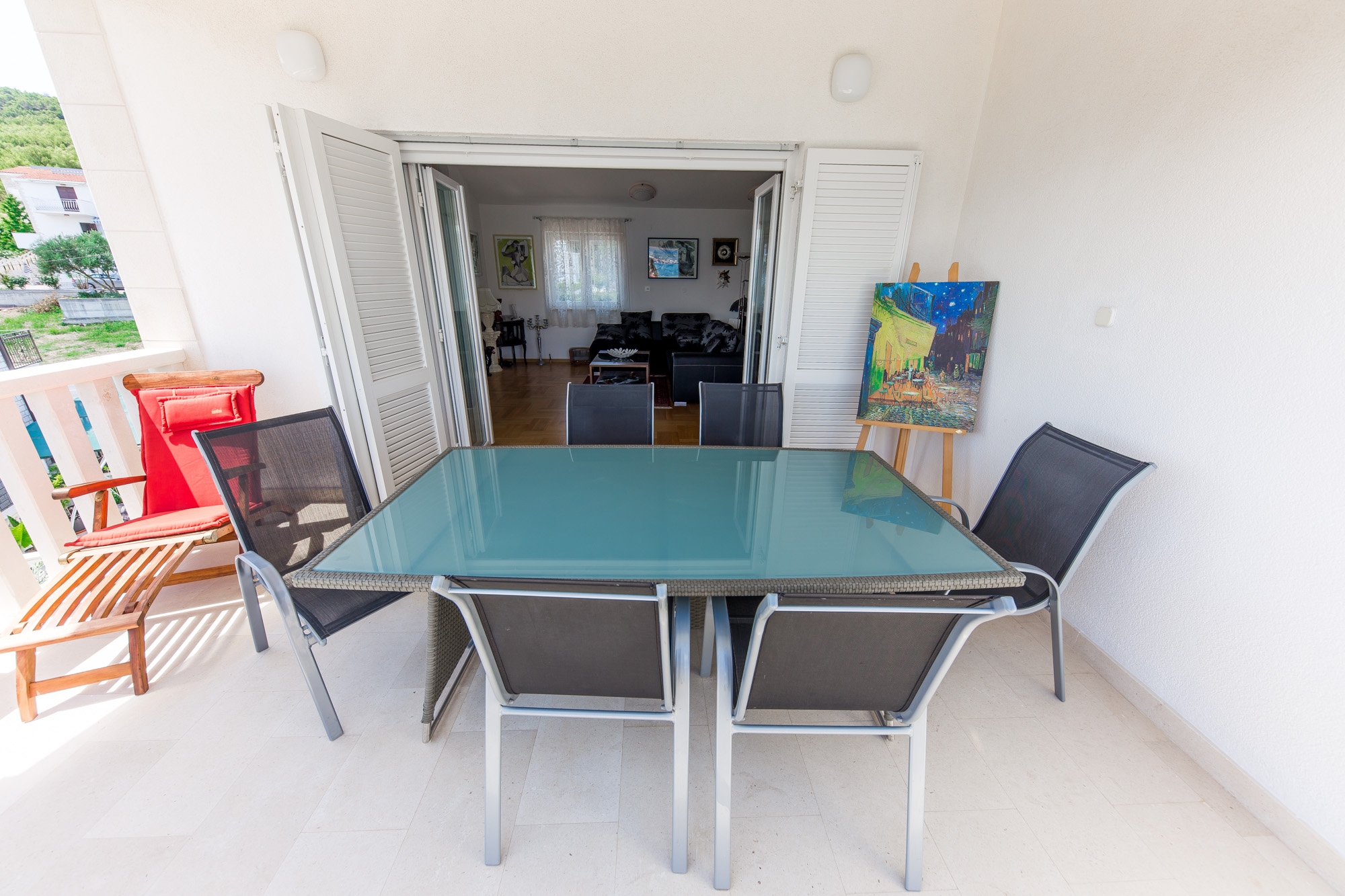 Two bedroom apartment near beach Arbanija, Čiovo  A-c