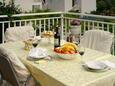 Terrace 1 Orebić, Terrace 1 in the apartment, with a sea view, (pet friendly) and WiFi.