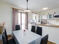 Sveti Lovreč, Jedáleň v ubytovacej jednotke apartment, domáci miláčikovia povolení a WiFi.