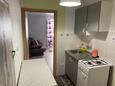 Kuhinja Baška, Kuhinja u smještaju tipa apartment, kućni ljubimci dozvoljeni i WiFi.