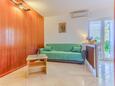 Living room Slatine, Living room in the apartment, air condition available, (pet friendly) and WiFi.