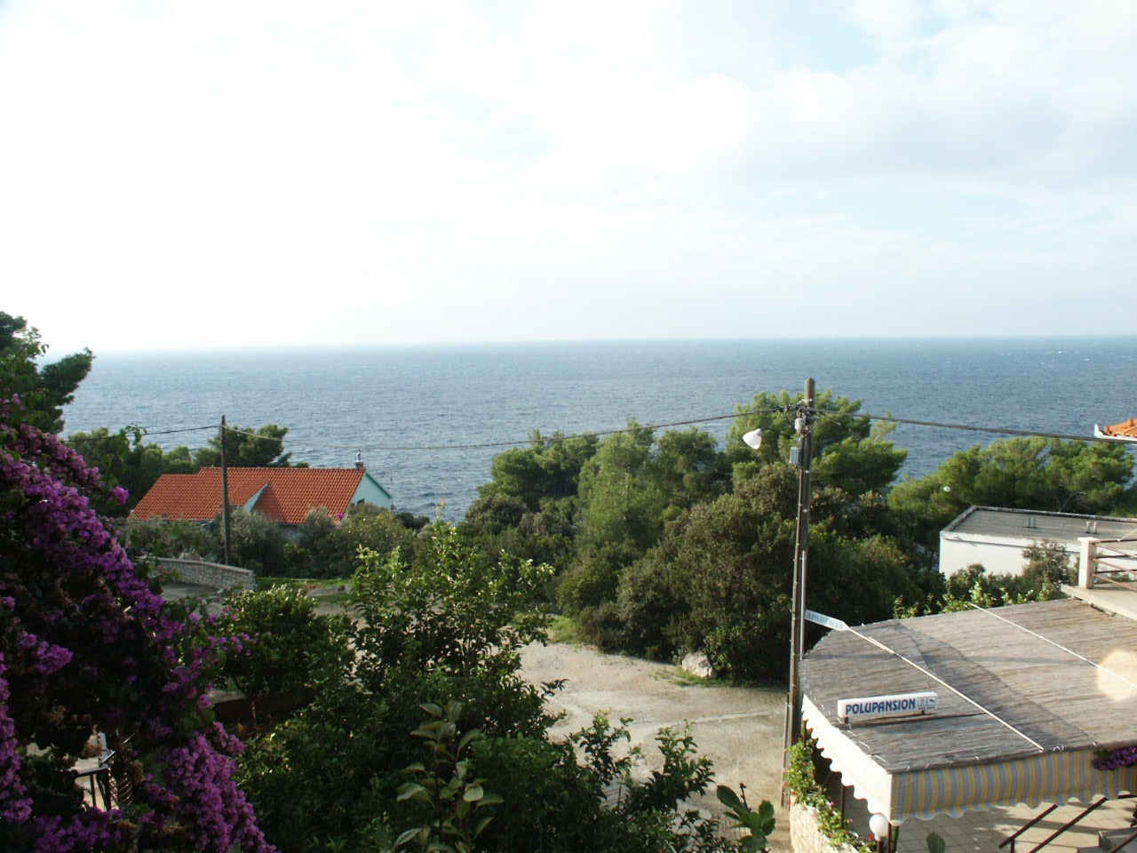 Two bedroom apartment with terrace and sea view Prižba, Korčula  A-a