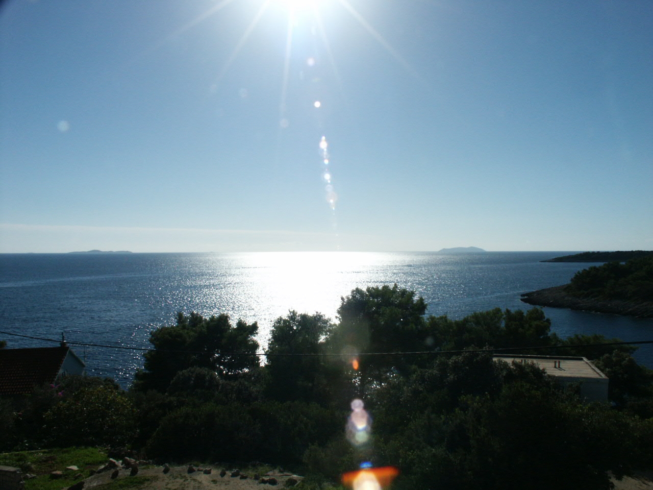 Two bedroom apartment with terrace and sea view Prižba, Korčula  A-a