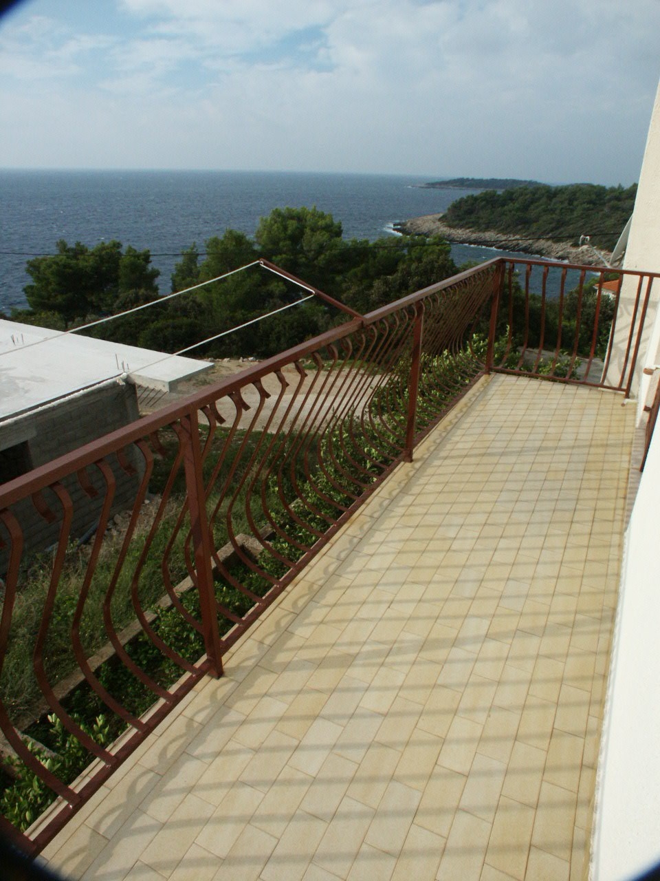 Two bedroom apartment with terrace and sea view Prižba, Korčula  A-b
