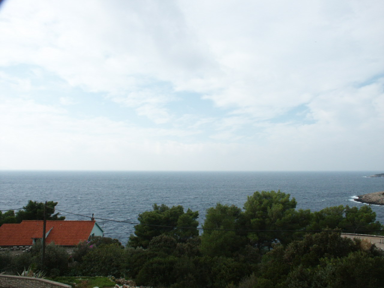 Two bedroom apartment with terrace and sea view Prižba, Korčula  A-b