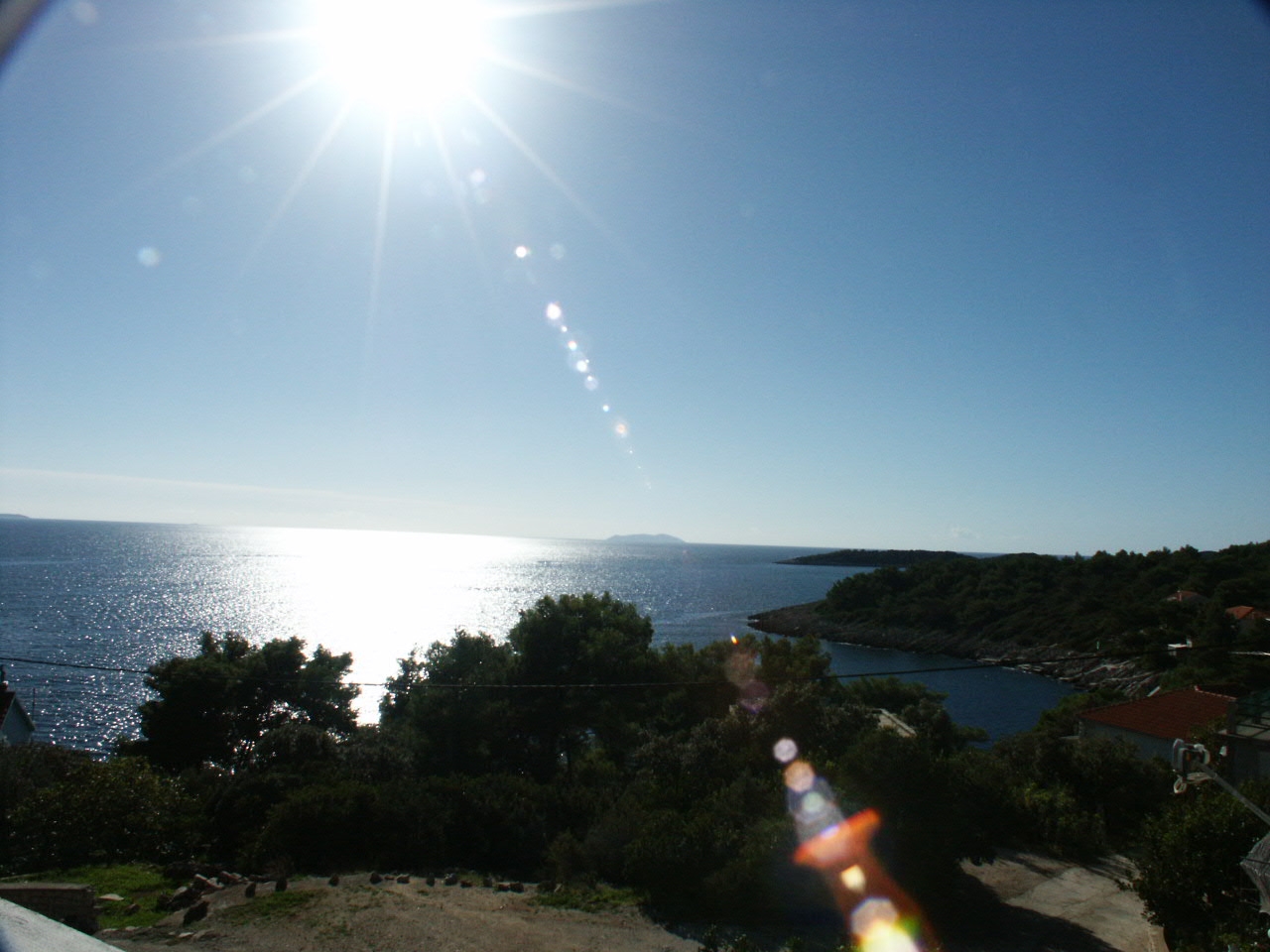 Two bedroom apartment with terrace and sea view Prižba, Korčula  A-b