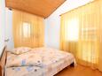 Bedroom 1 Prižba, Bedroom 1 in the apartment, (pet friendly) and WiFi.