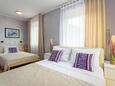 Ložnice 1 Pula, Ložnice 1 v ubytování typu apartment, s klimatizací a WiFi.