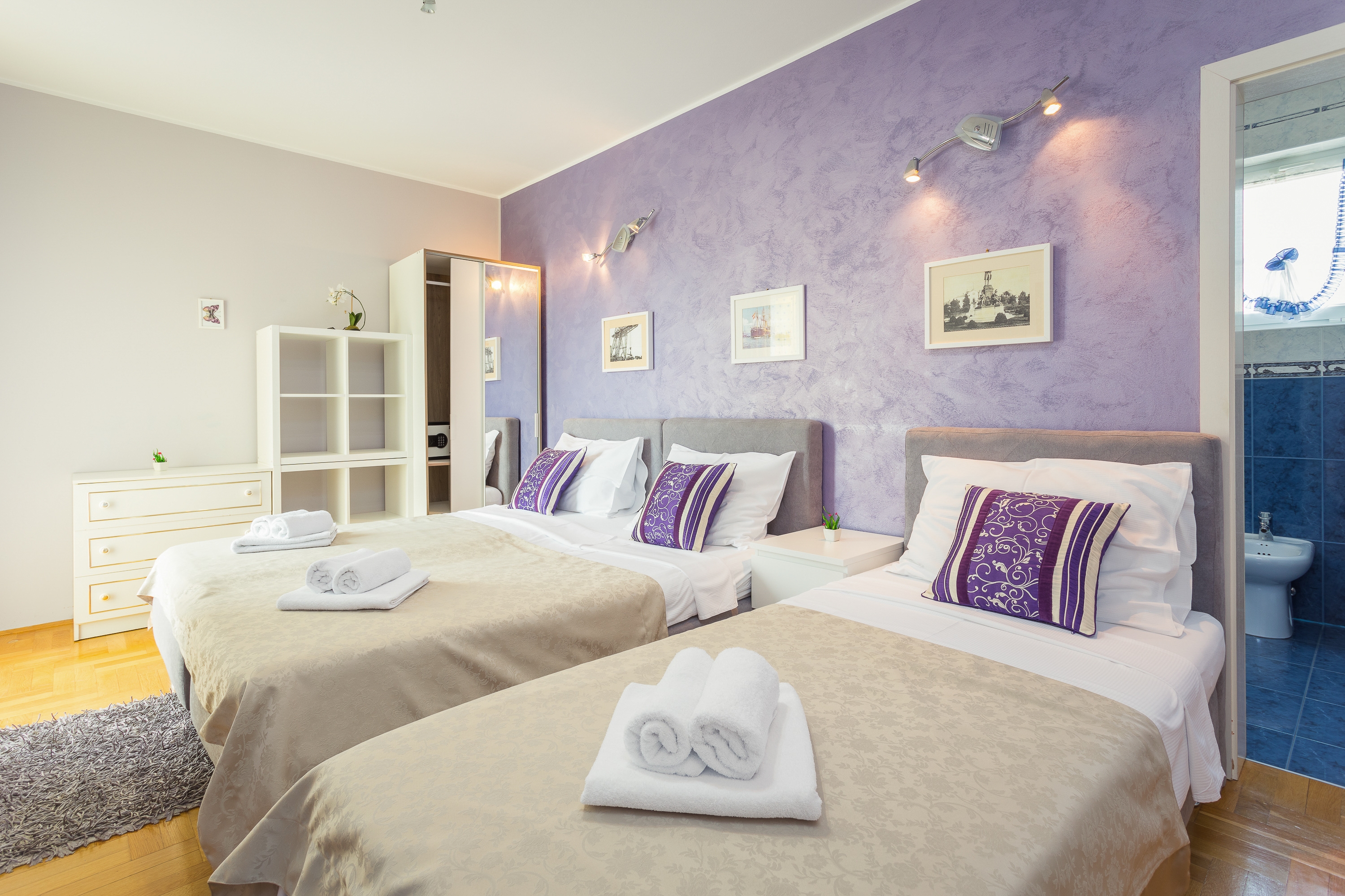 Four bedroom apartment with balcony and sea view Pula  A-a